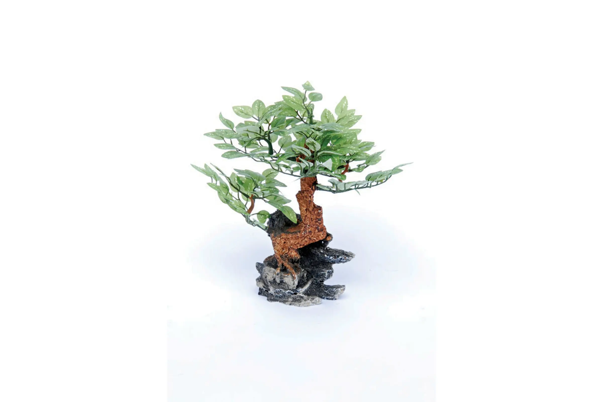 Penn-Plax Bonsai-Baum auf Stein, Aquarium-Deko