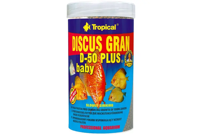 Tropical Discus Granulat D-50 Plus BABY, 100 ml