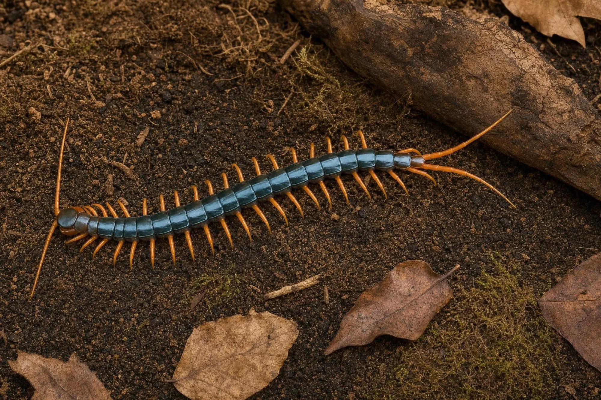 Florida-Keys-Riesenskolopender, Scolopendra longipes