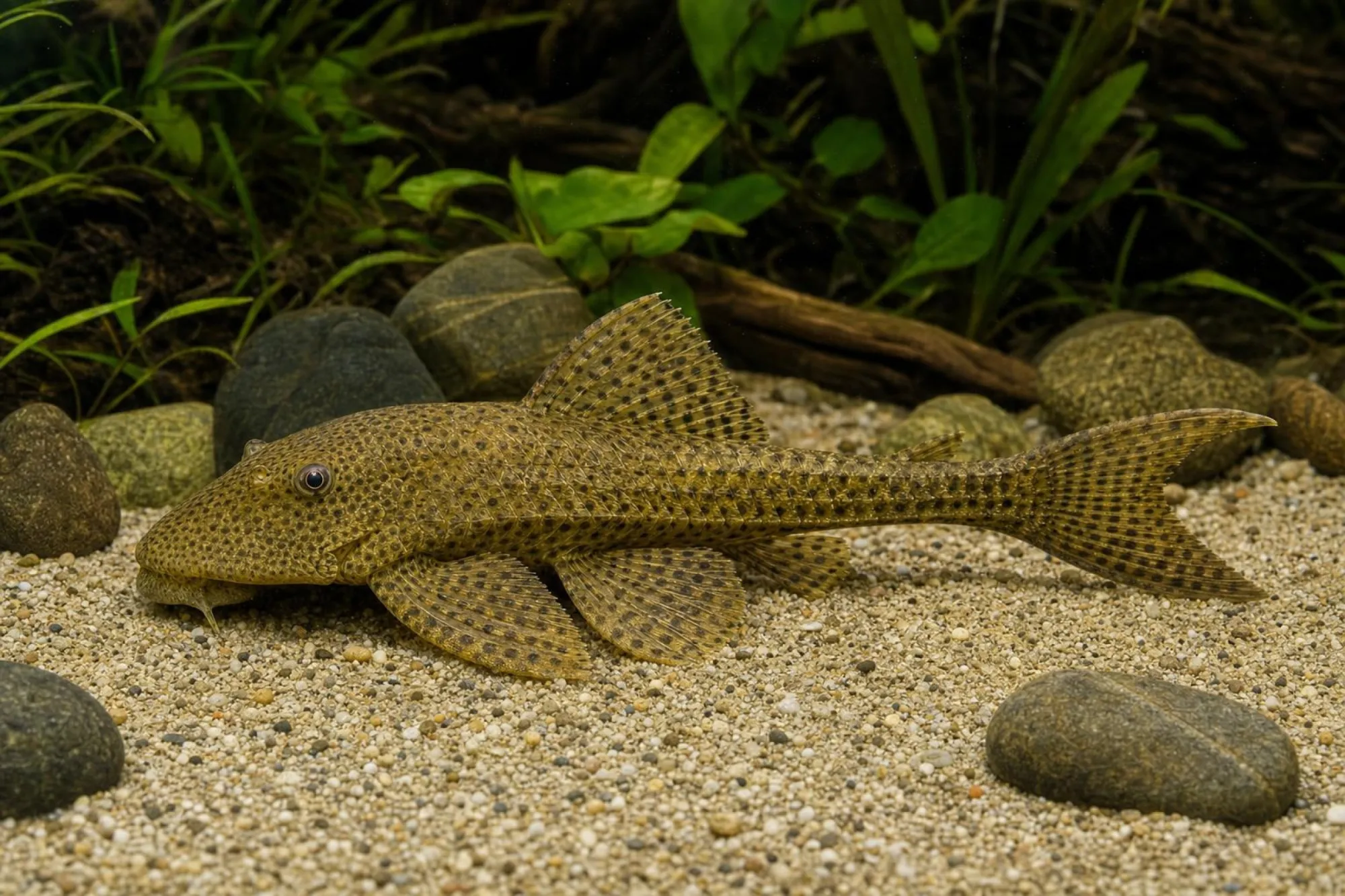 Goldener Saugmaulwels, Hypostomus plecostomus