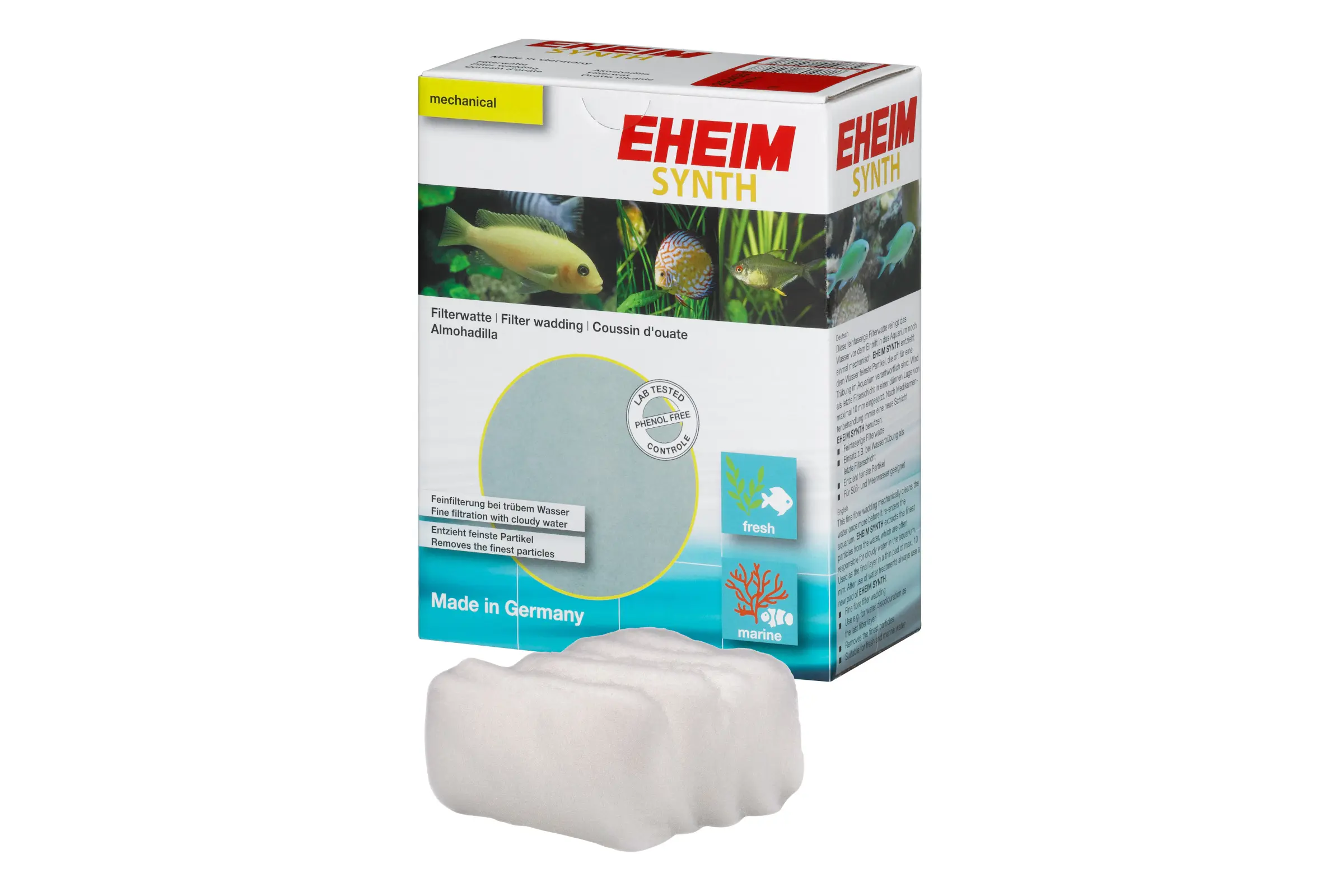 Eheim Synth 1 Liter Filterwatte