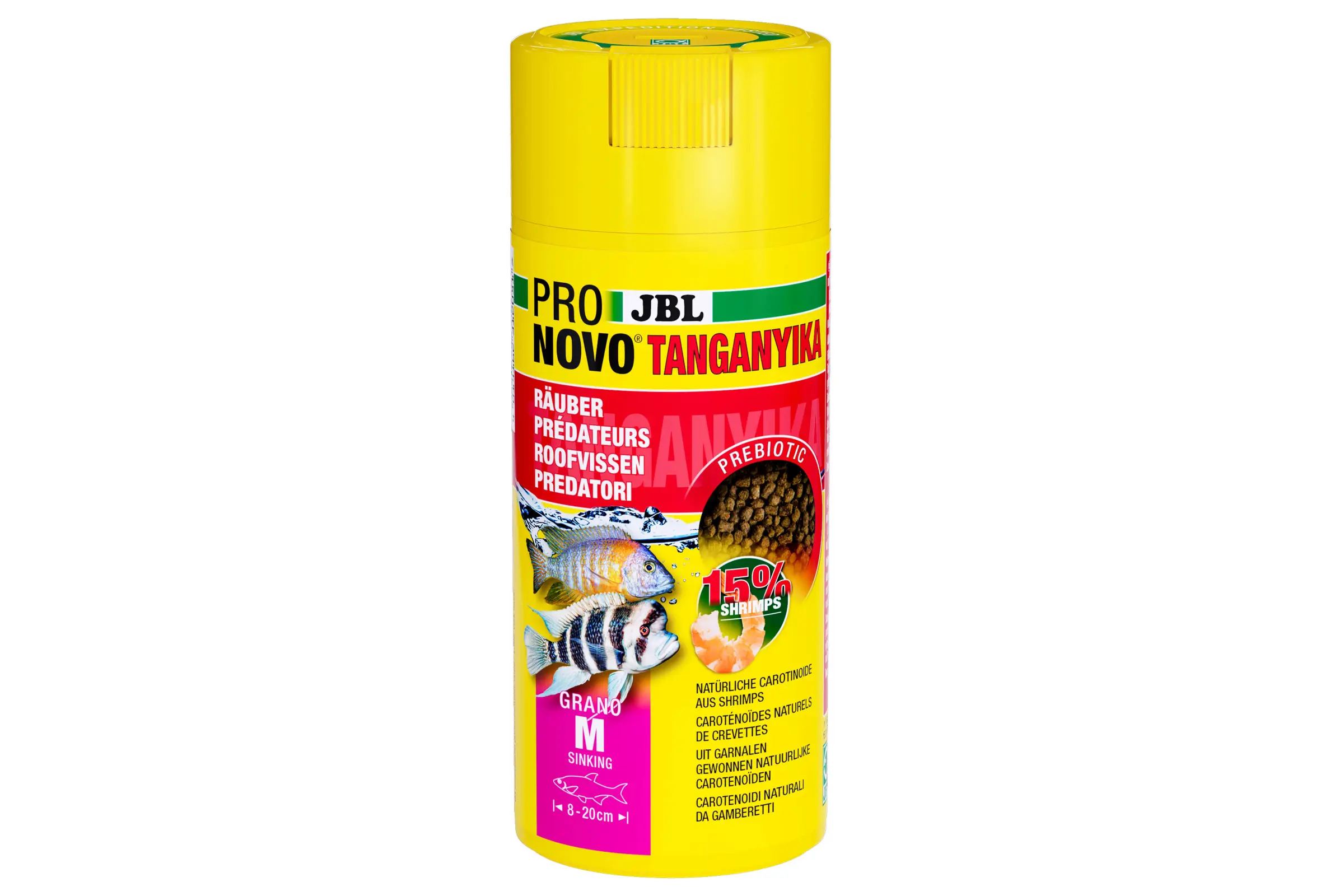 JBL PRONOVO TANGANYIKA GRANO M 250 ml – JBL-Herstellerbild