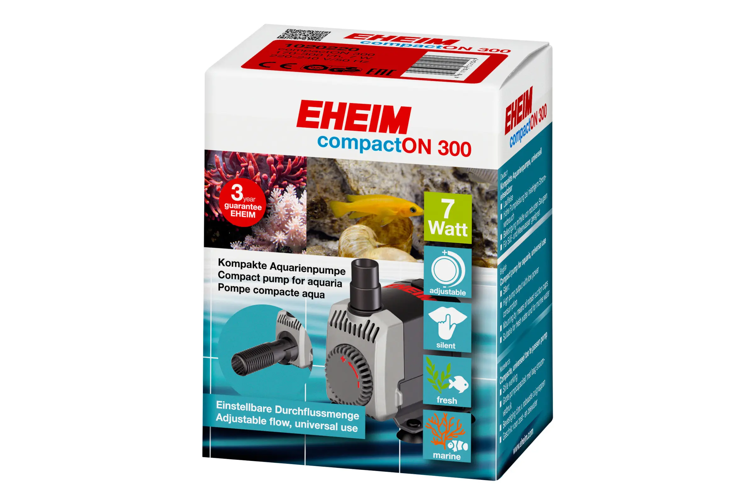 Eheim CompactON 300, Förderpumpe