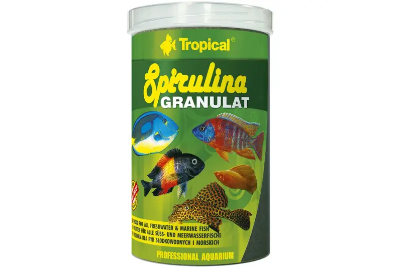 Tropical Spirulina Granulat, 250 ml
