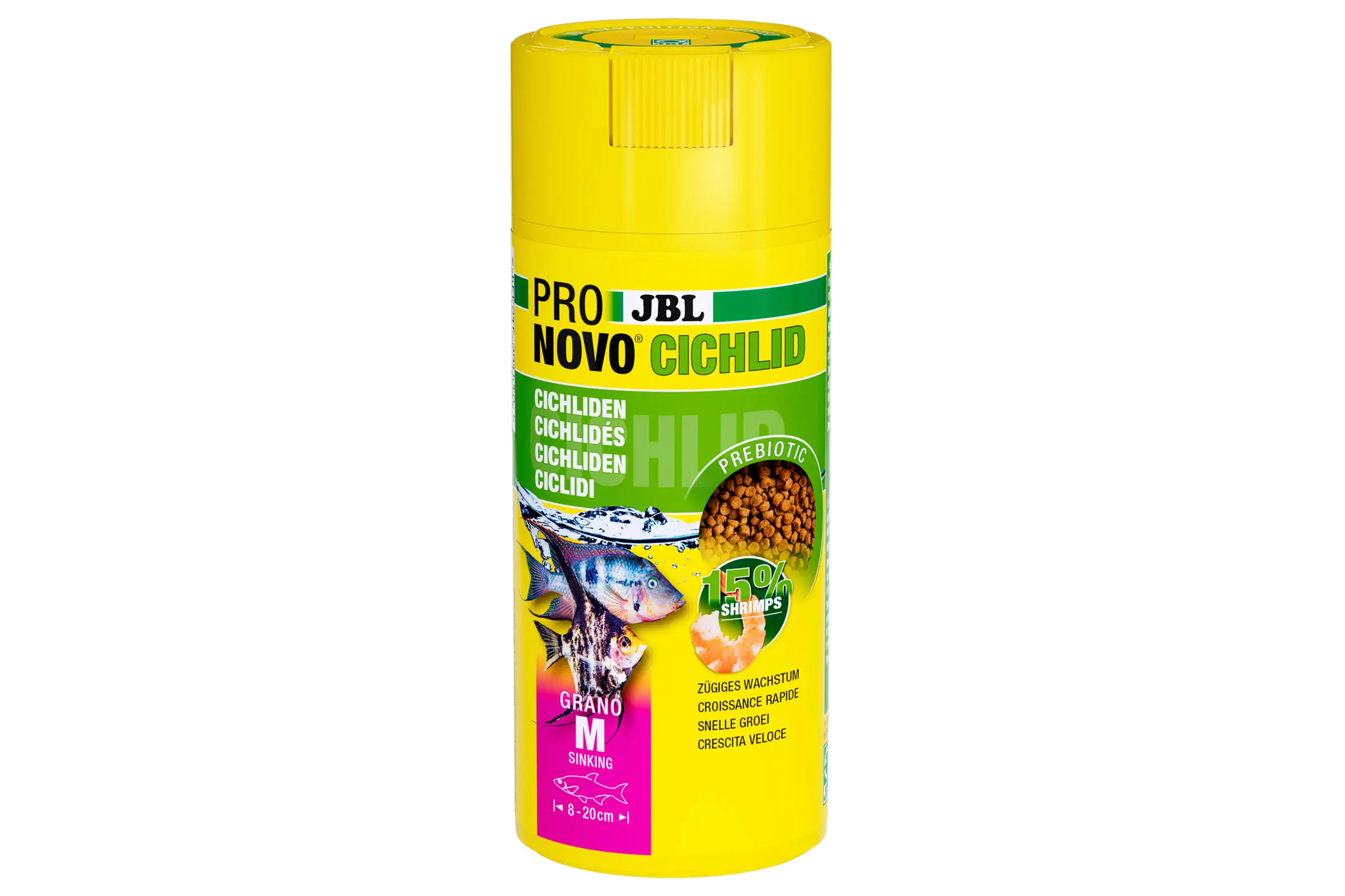 JBL PRONOVO CICHLID GRANO M 250ml – JBL-Herstellerbild