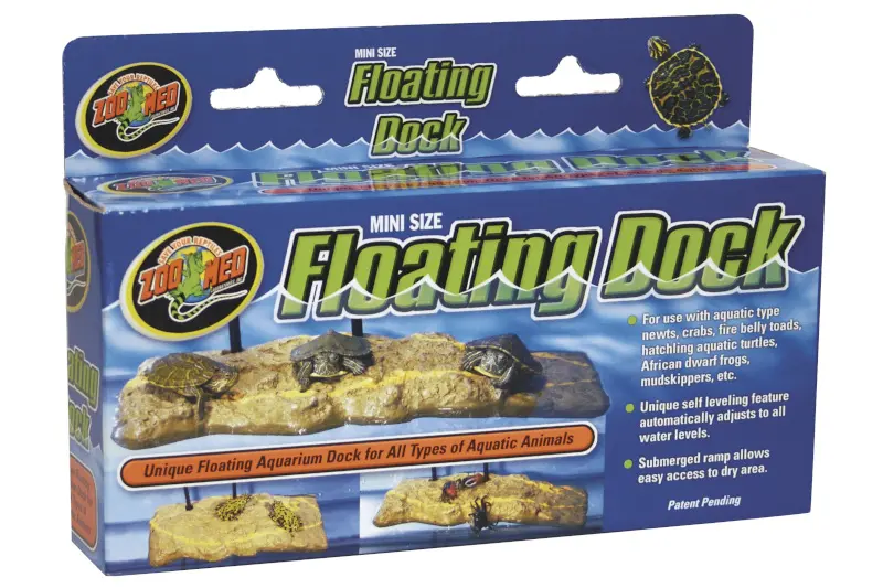 Zoomed Mini Floating Turtle Dock, Schwimminsel