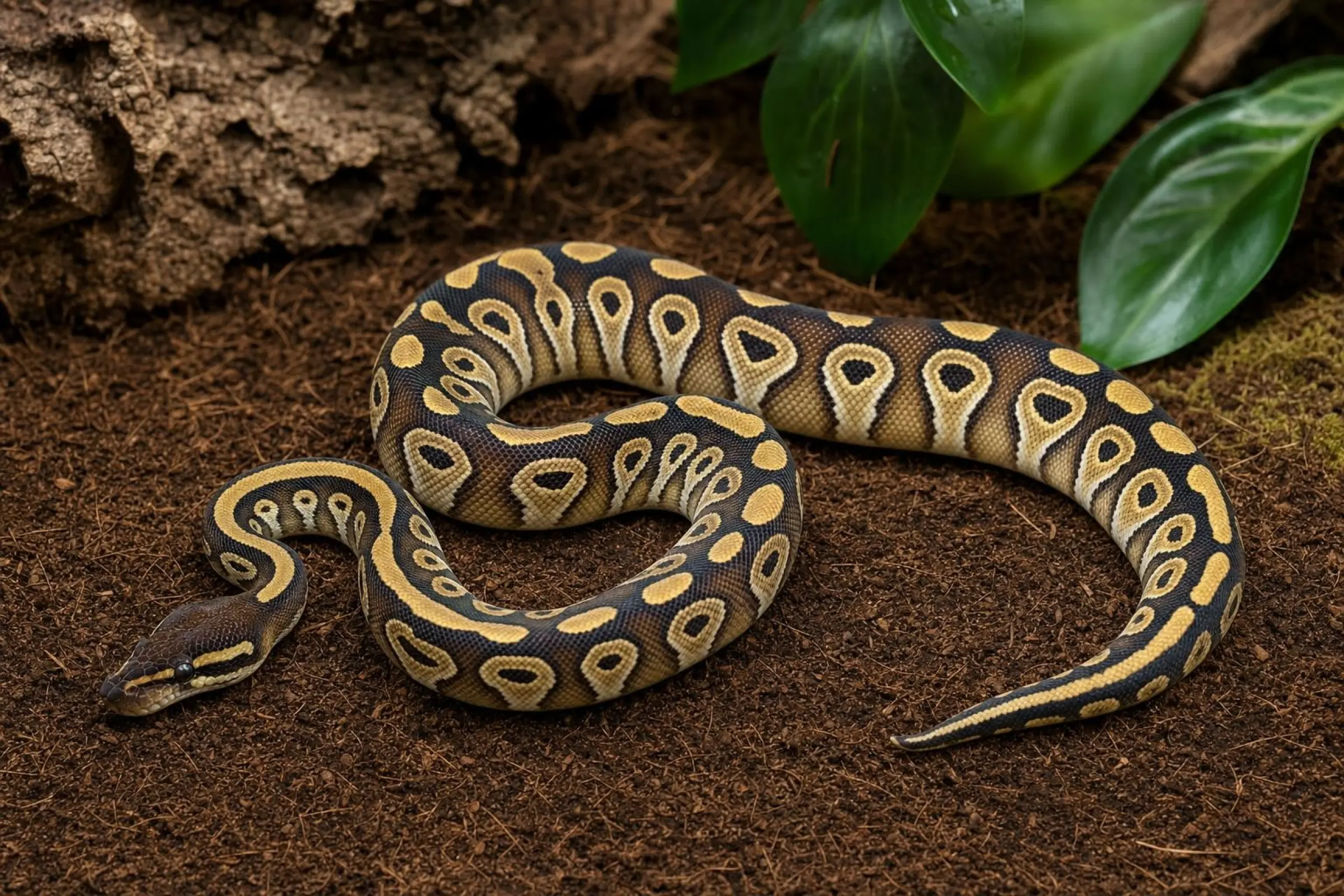 Mojave-Königspython, Python regius