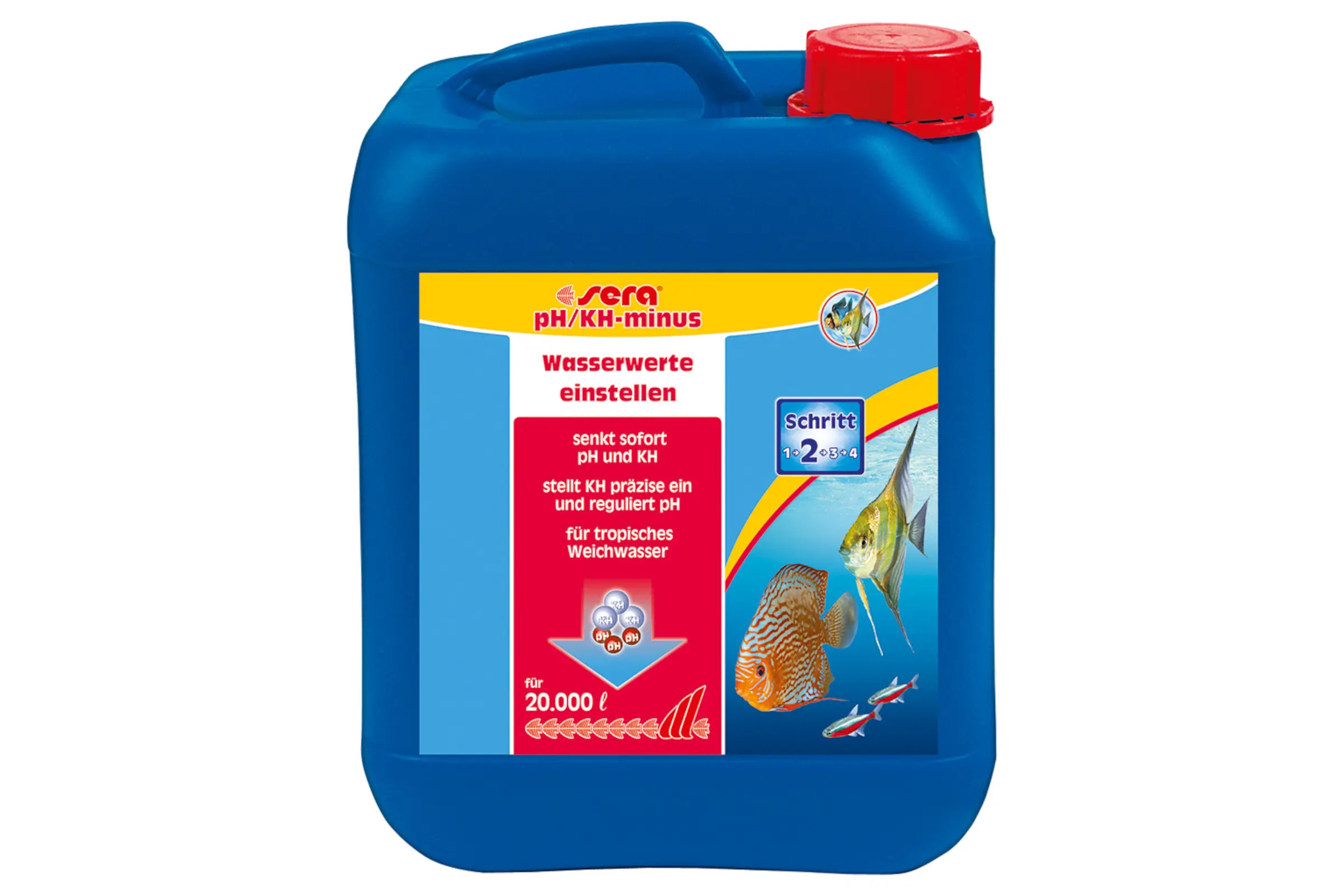 Sera pH/KH-minus, Wasseraufbereiter, 5 Liter