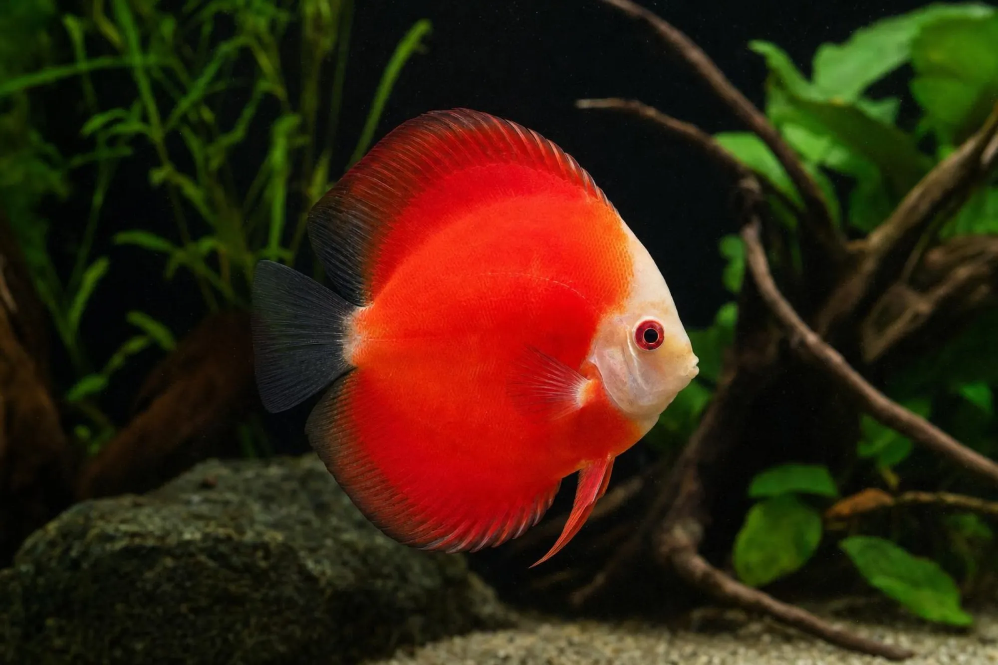 Red-Melon-Diskusfisch, Symphysodon aequifasciatus