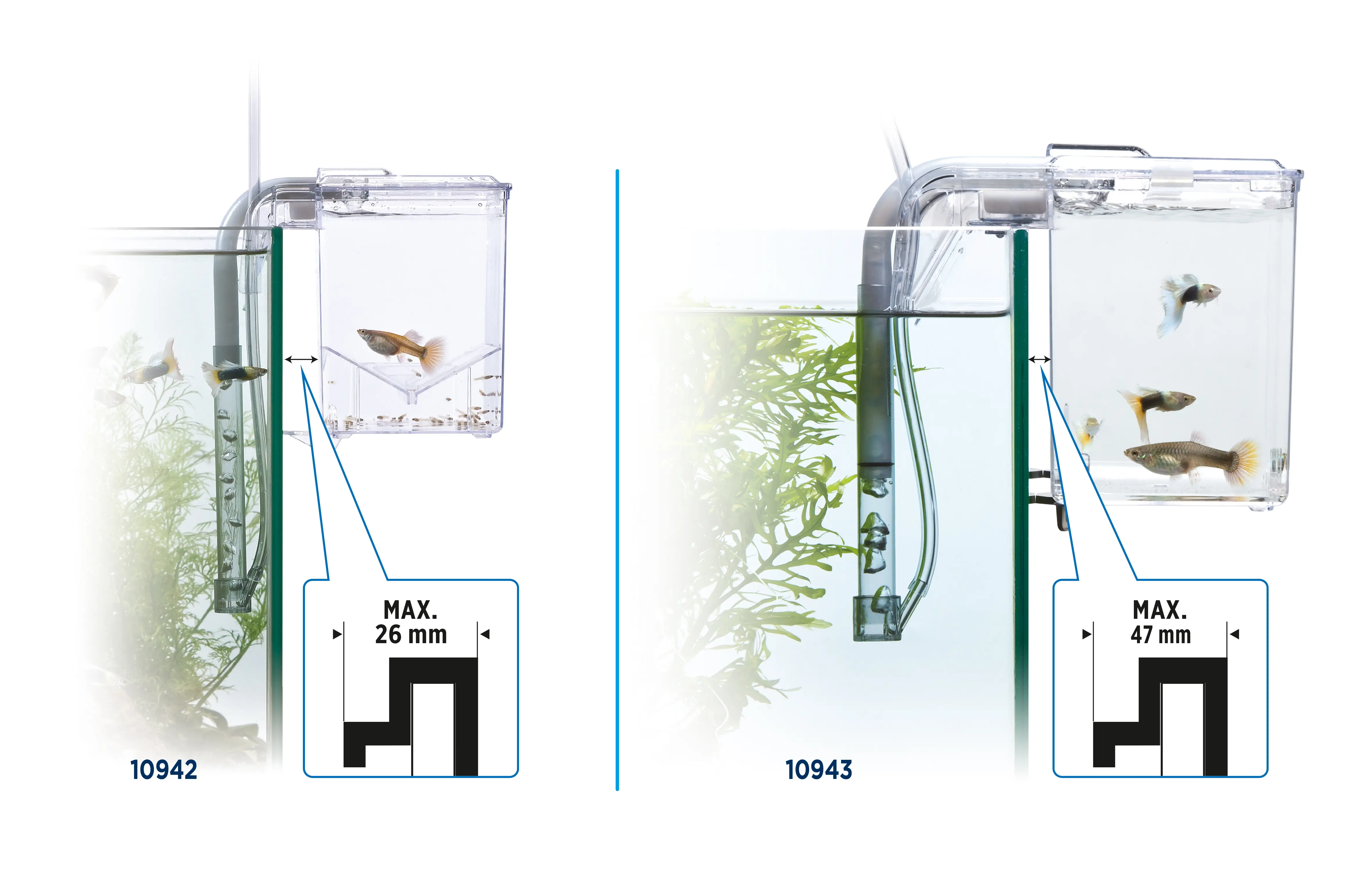 Fluval Hang on Aufzuchtbecken M (1,2 l)