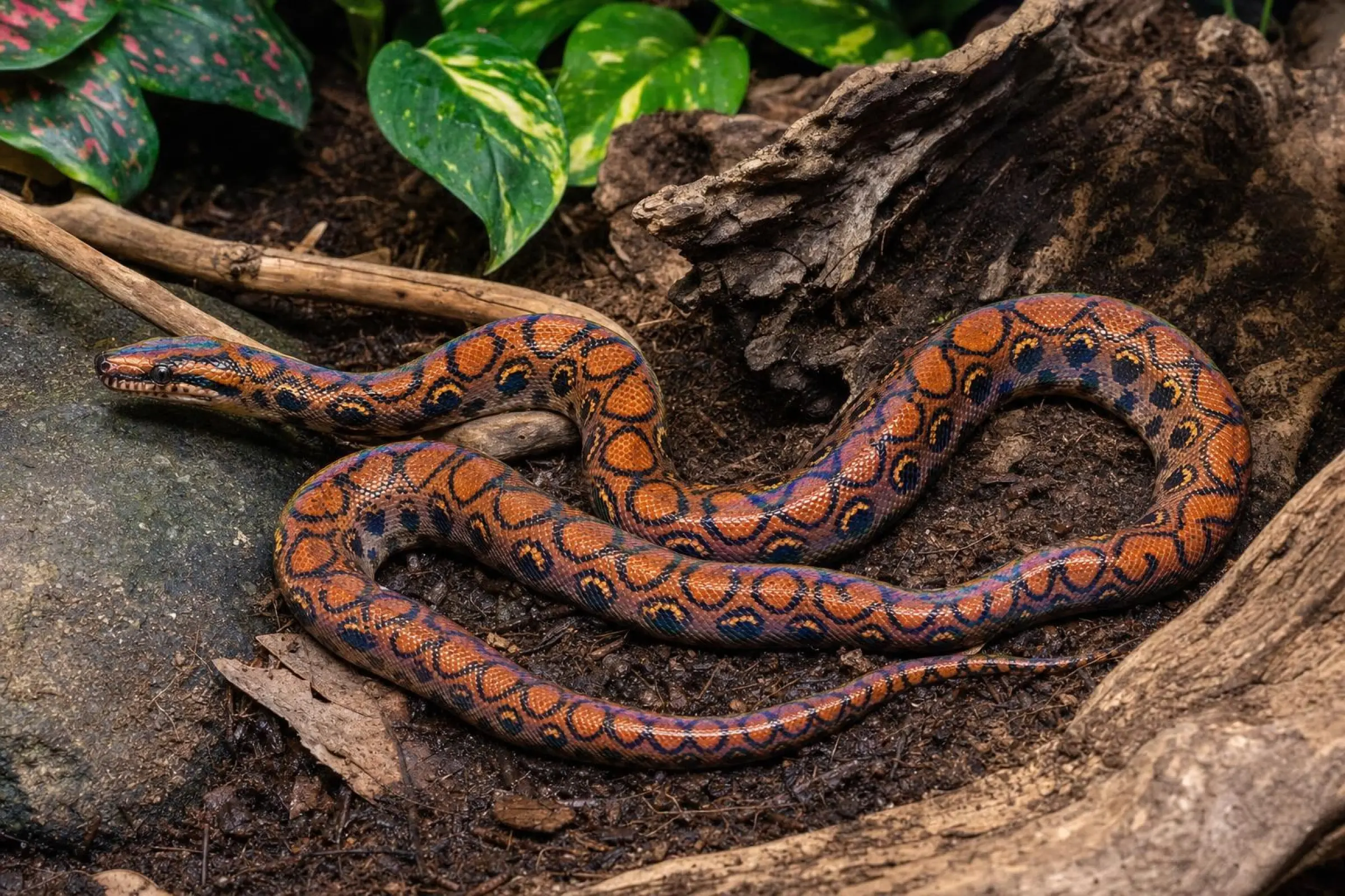 Rote Regenbogenboa, Epicrates c. cenchria