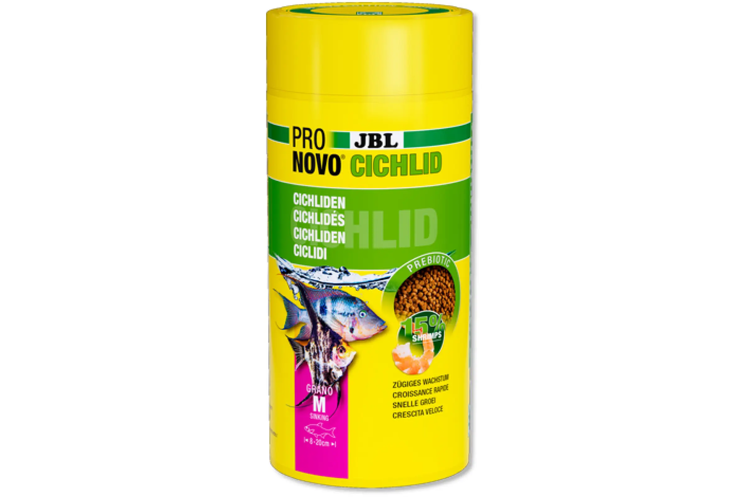 JBL PRONOVO CICHLID GRANO M 1000 ml – JBL-Herstellerbild
