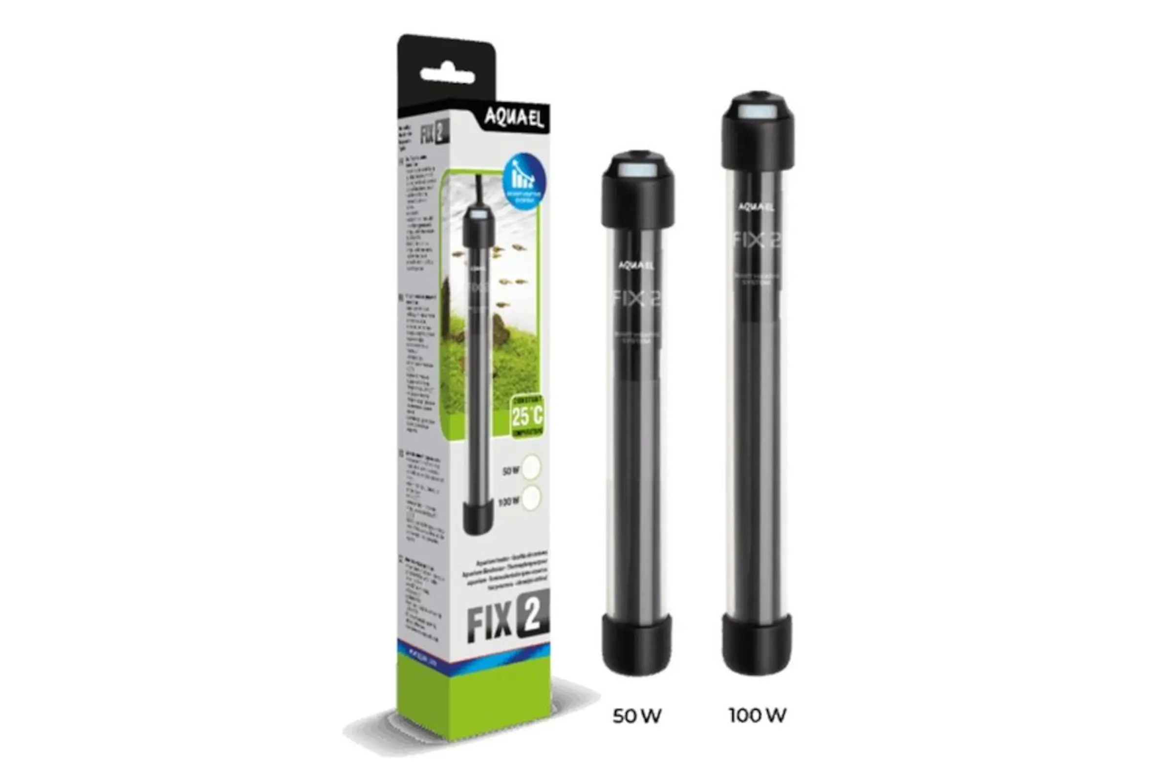 Aquael FIX 2 Heizer, Regelheizer, in 50 und 100 W