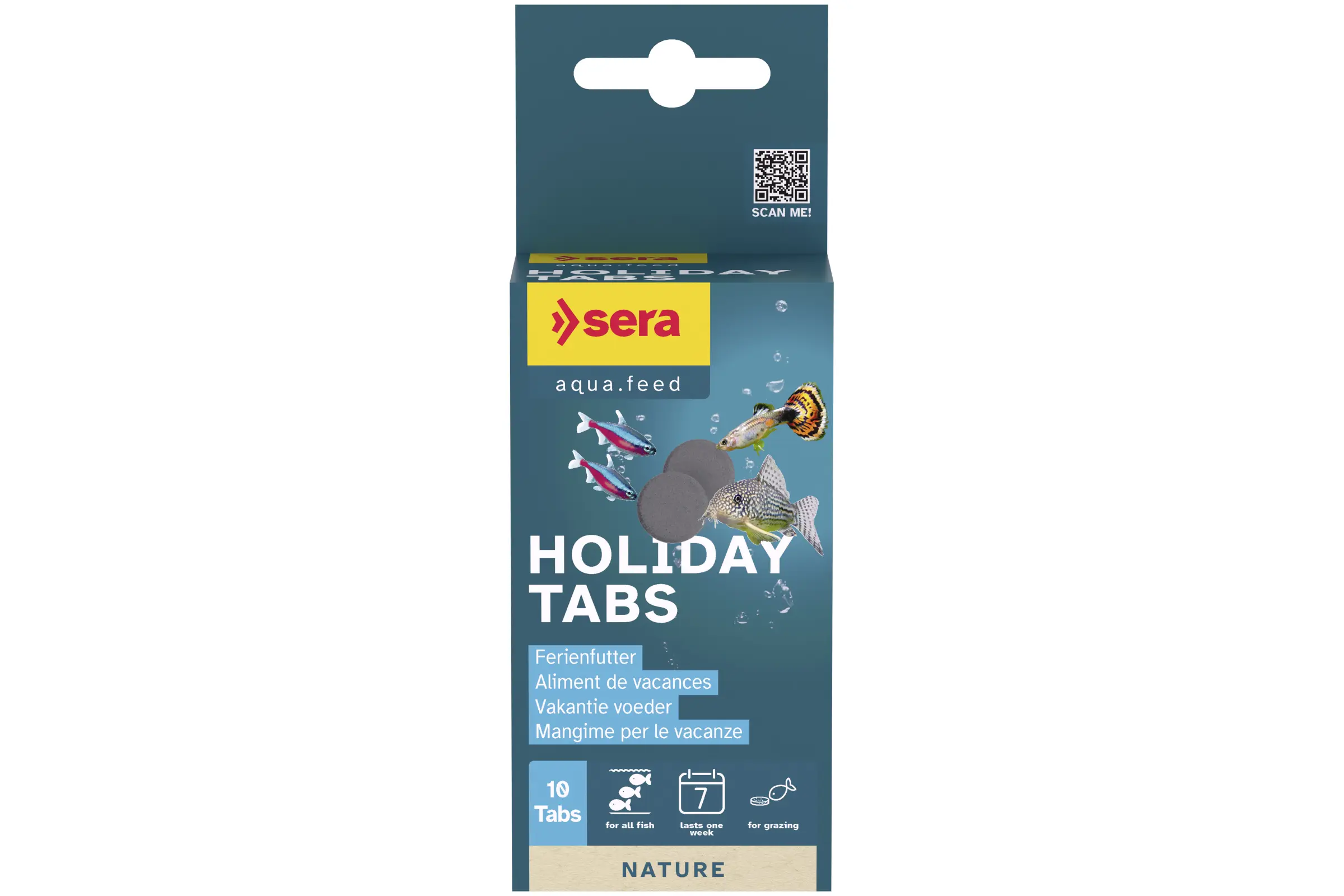 Sera Holiday Tabs (10 Futtertabletten)