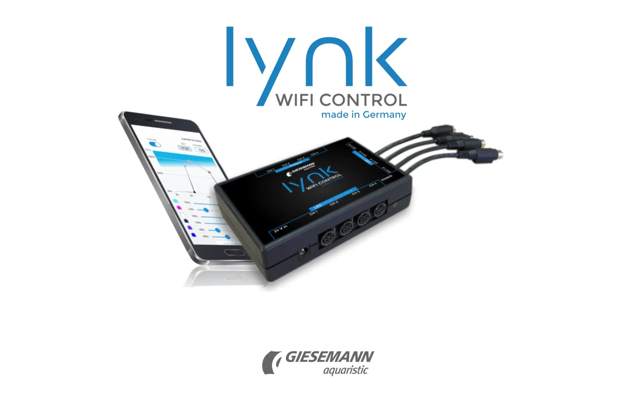 Giesemann Lynk WiFi Control Modul mit Smartphone-App