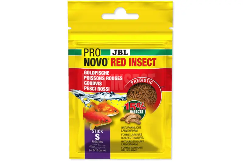 JBL ProNovo Red Insect Sticks S, 20 ml (Abverkauf)