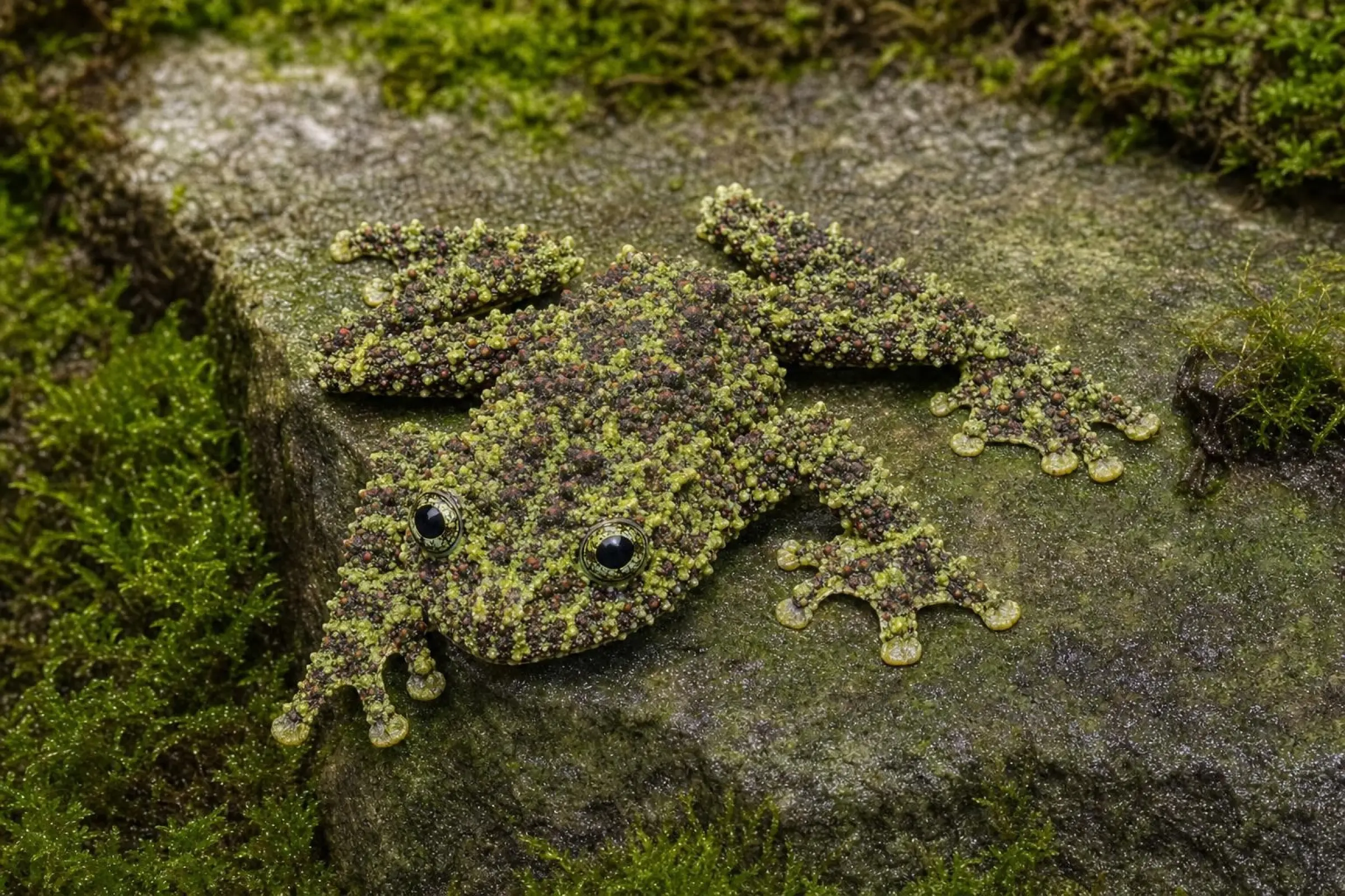 Sa-Pa-Moosfrosch, Theloderma bicolor