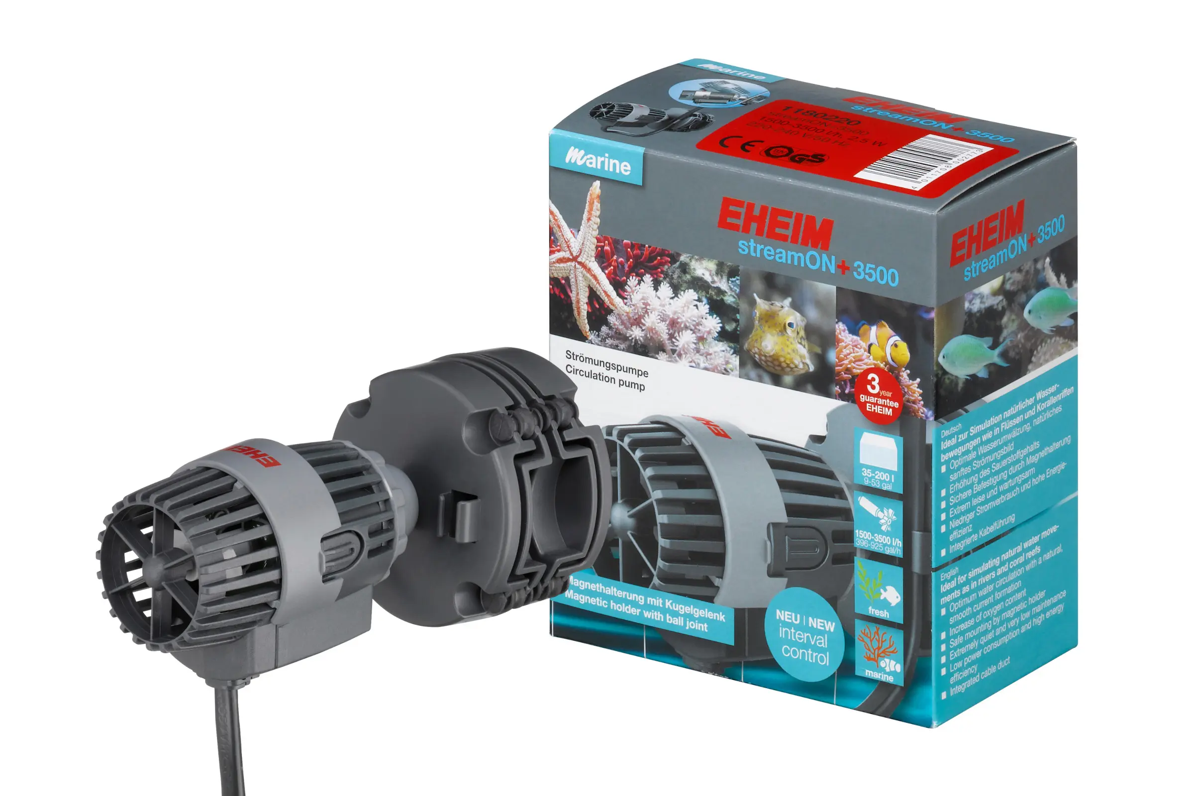 Eheim StreamON+ 6500, Strömungspumpe