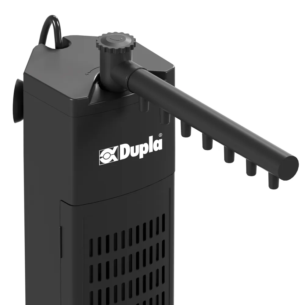 Dupla Clean Flow 80 Innenfilter mit Dupla-Logo; Darstellung eines Ersatz-Filterpads / Vorfiltermatte für den Clean Flow Filter 80 als passgenaues Austauschmedium