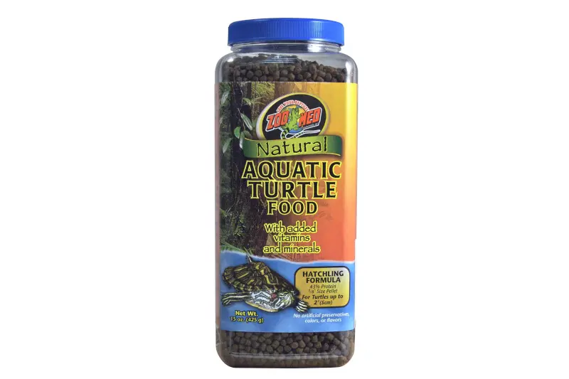 Zoomed Natural Aquatic Turtle Food Hatchling, Startfutter, 425 g
