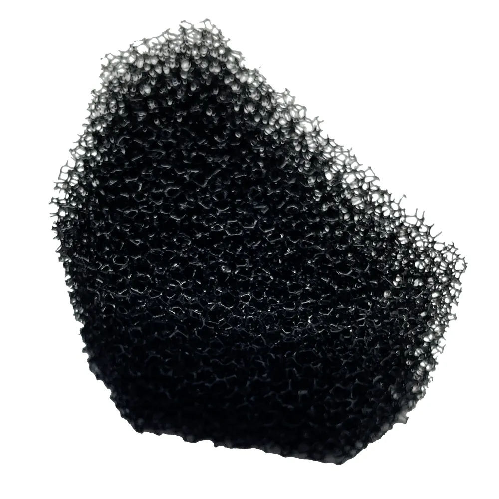 Grobporige schwarze Schaumstoffmatte als Filtereinsatz für Dupla Clean Flow Filter 80; grobporige Innenfilter-Scheibenmatte, garnelensicherer Einsatz für Aquarien 50–80 l