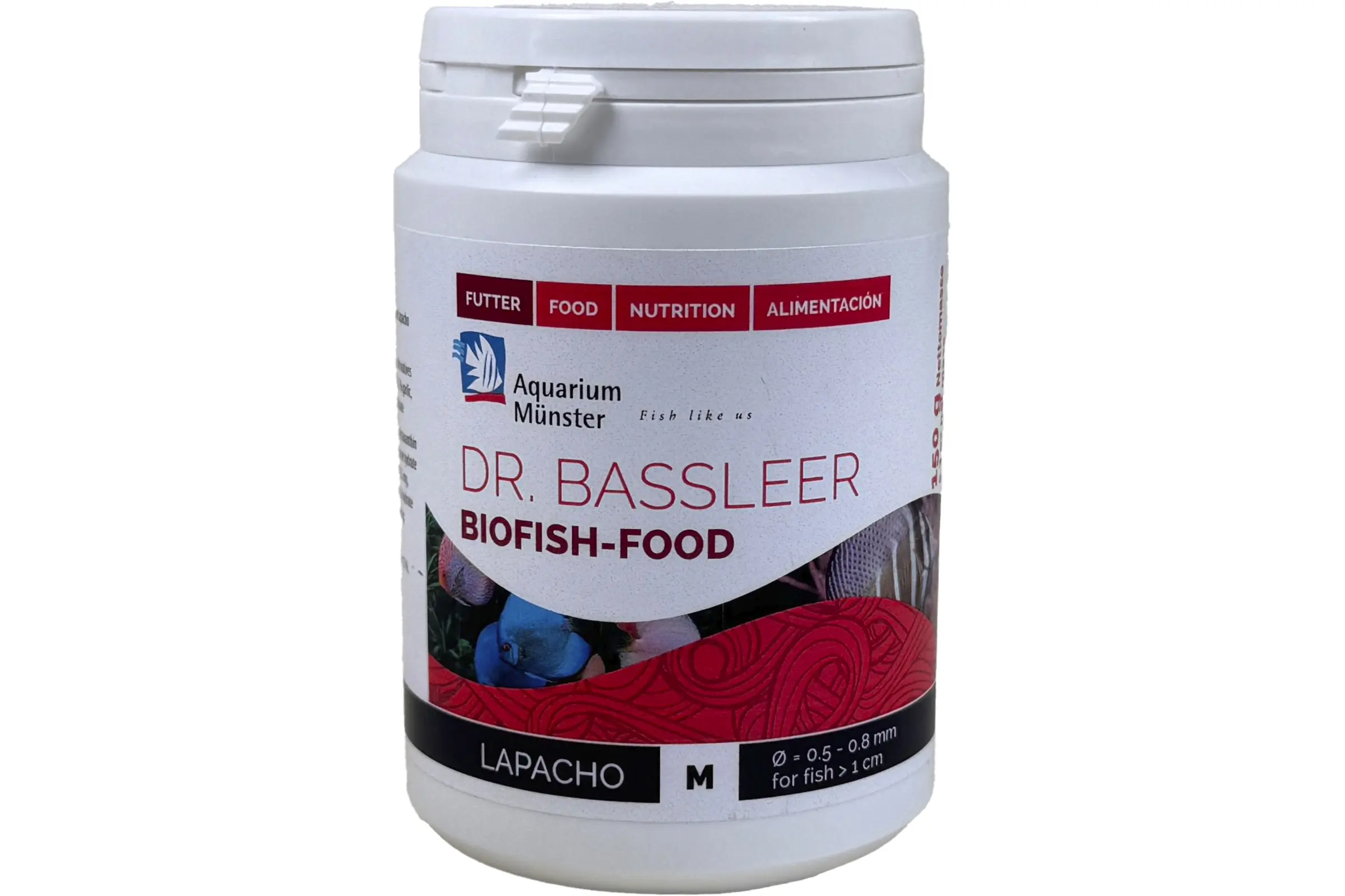 Futterdose Dr. Bassleer Biofish-Food Lapacho M für Fische