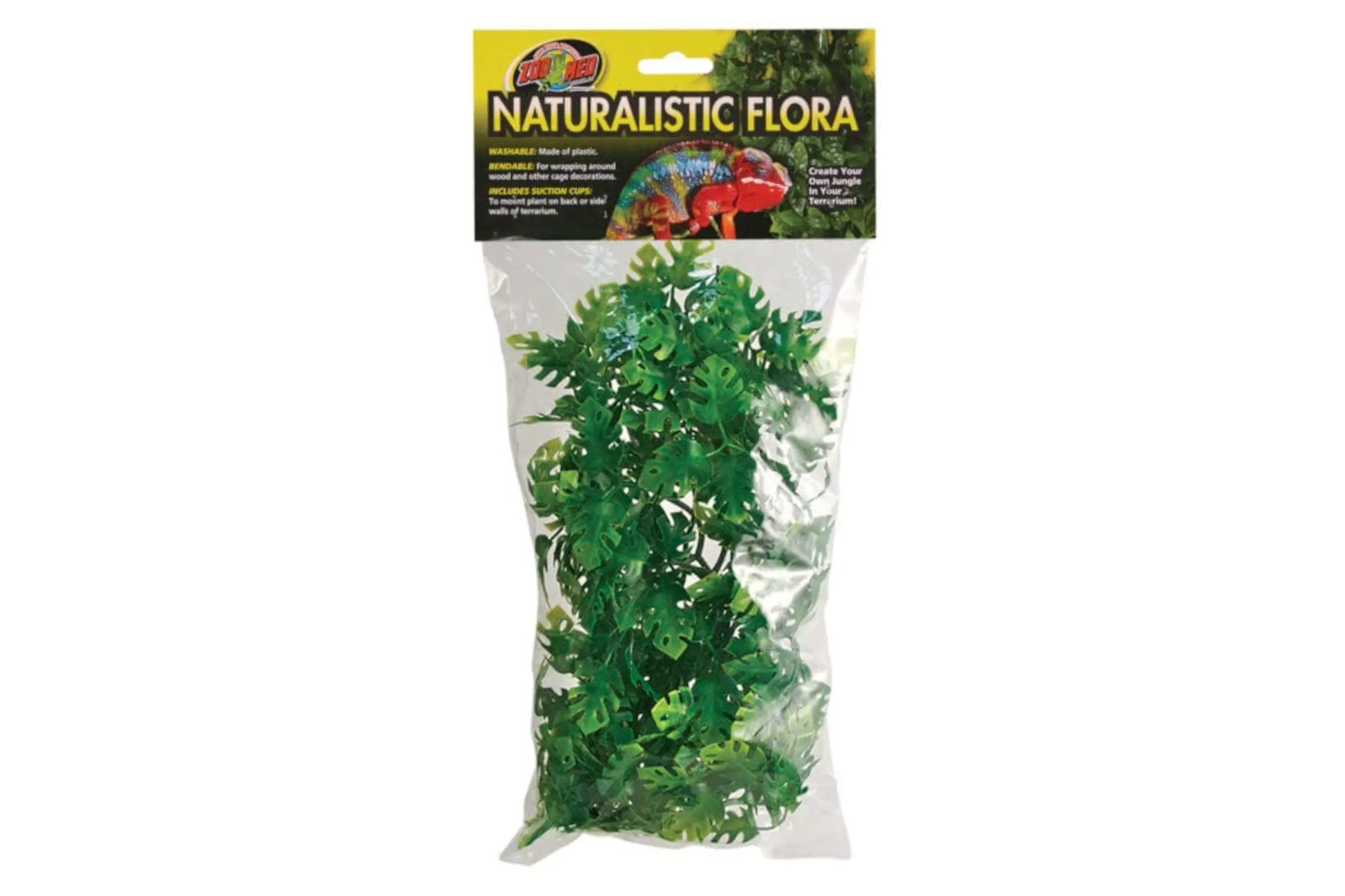 Zoomed Medium Amazonia Phyllo Kunststoffpflanze, 46 cm
