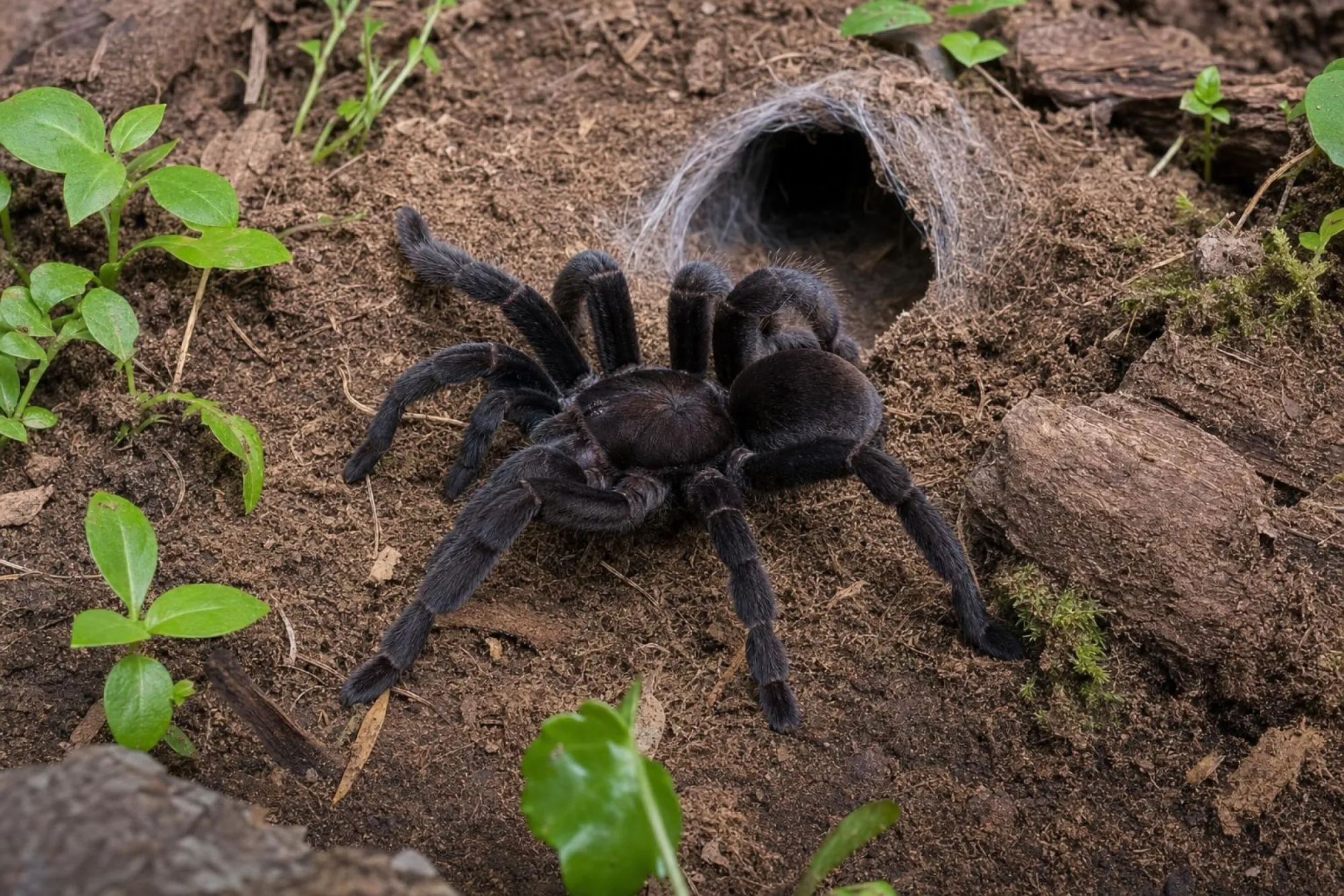 Java-Vogelspinne, Selenocosmia javanensis