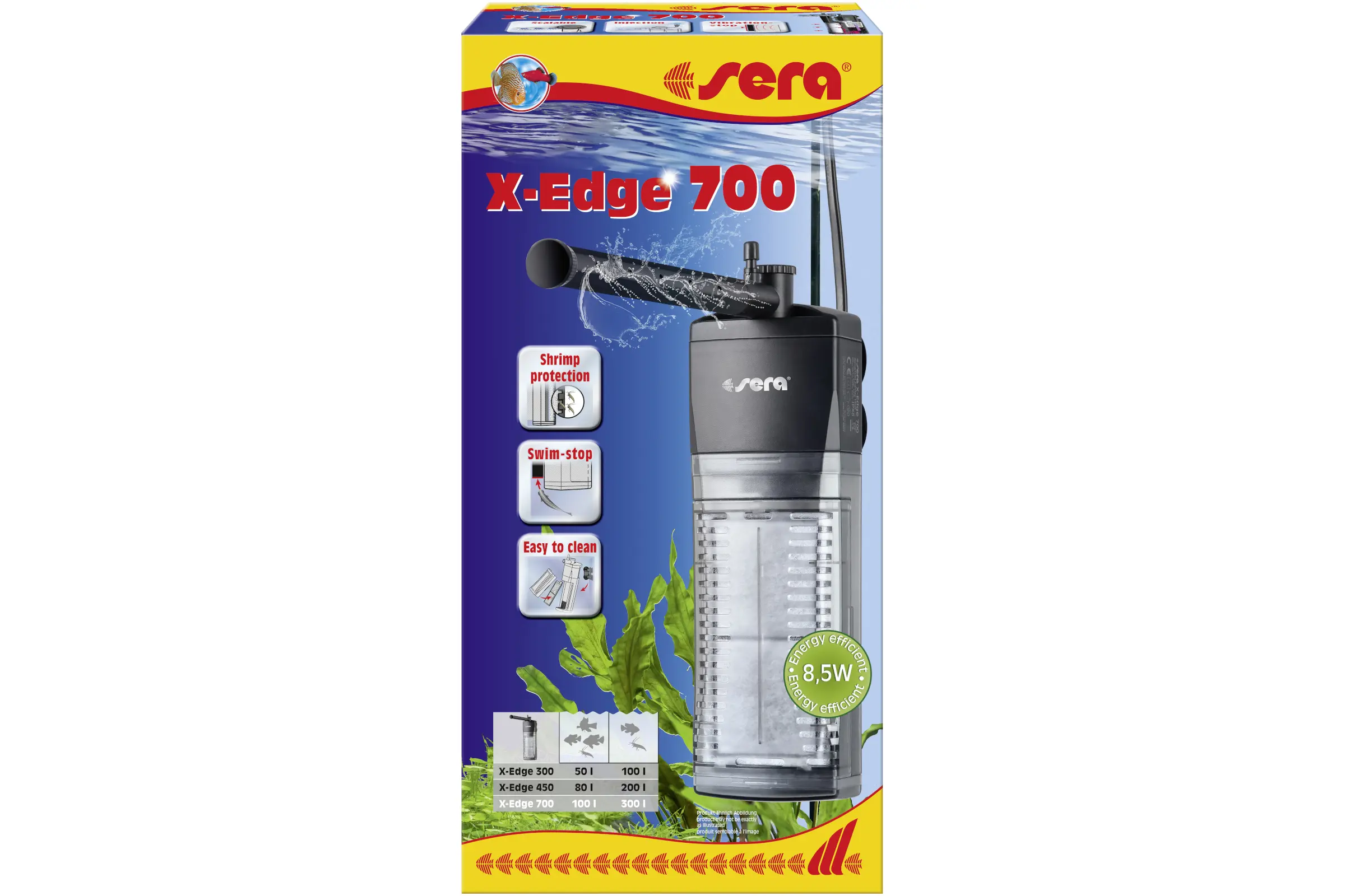 Sera X‑Edge 700 Eckfilter bis 300 l