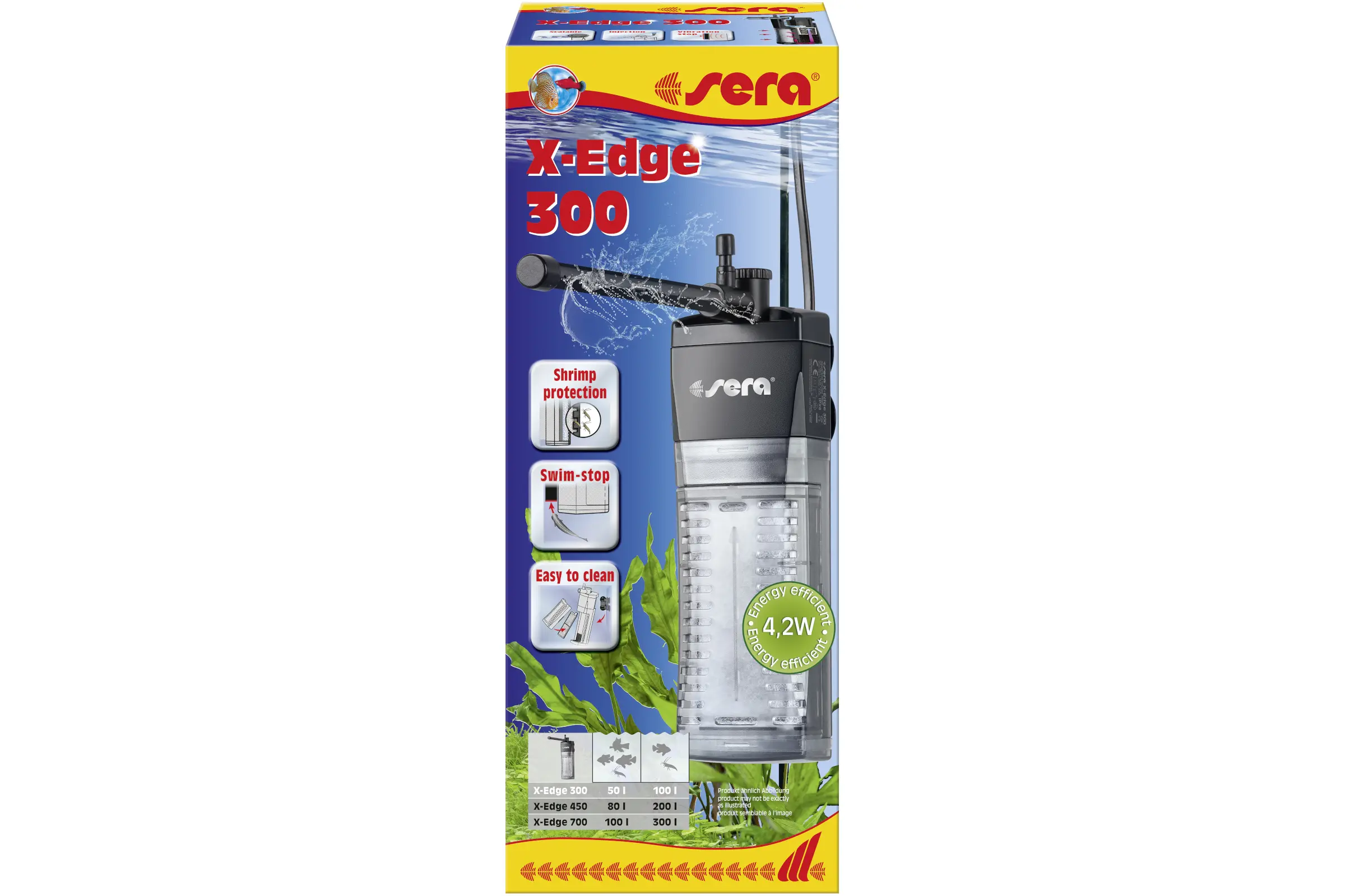 Sera X‑Edge 300 Eckfilter bis 100 l