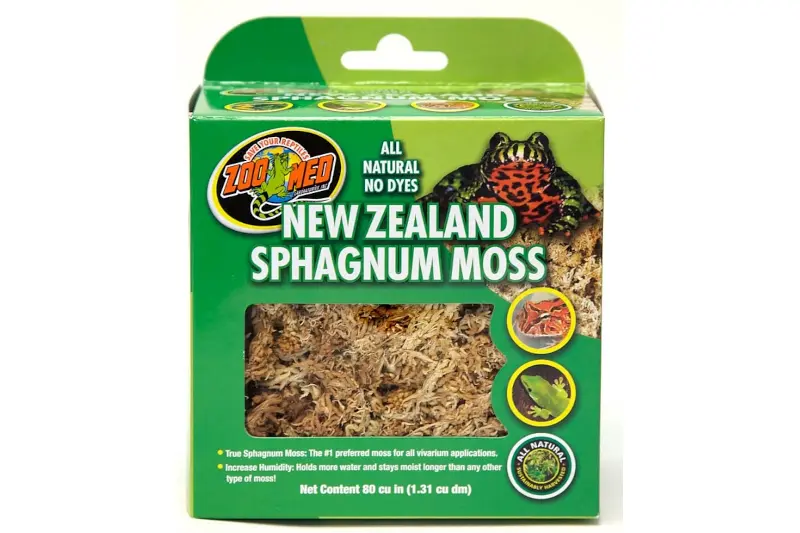 Zoomed New Zealand Sphagnum Moss, Moos, 2,8 L