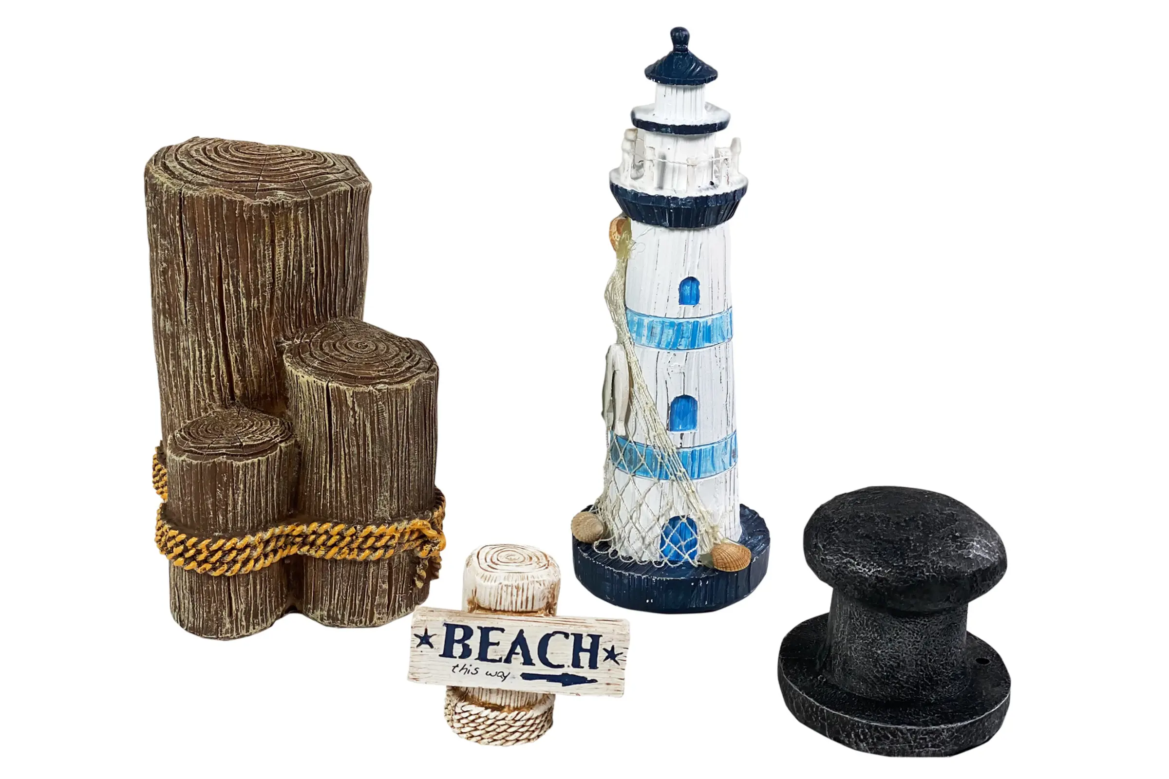 Penn-Plax Deko Kit Meer, Aquarium-Deko, 4er-Set