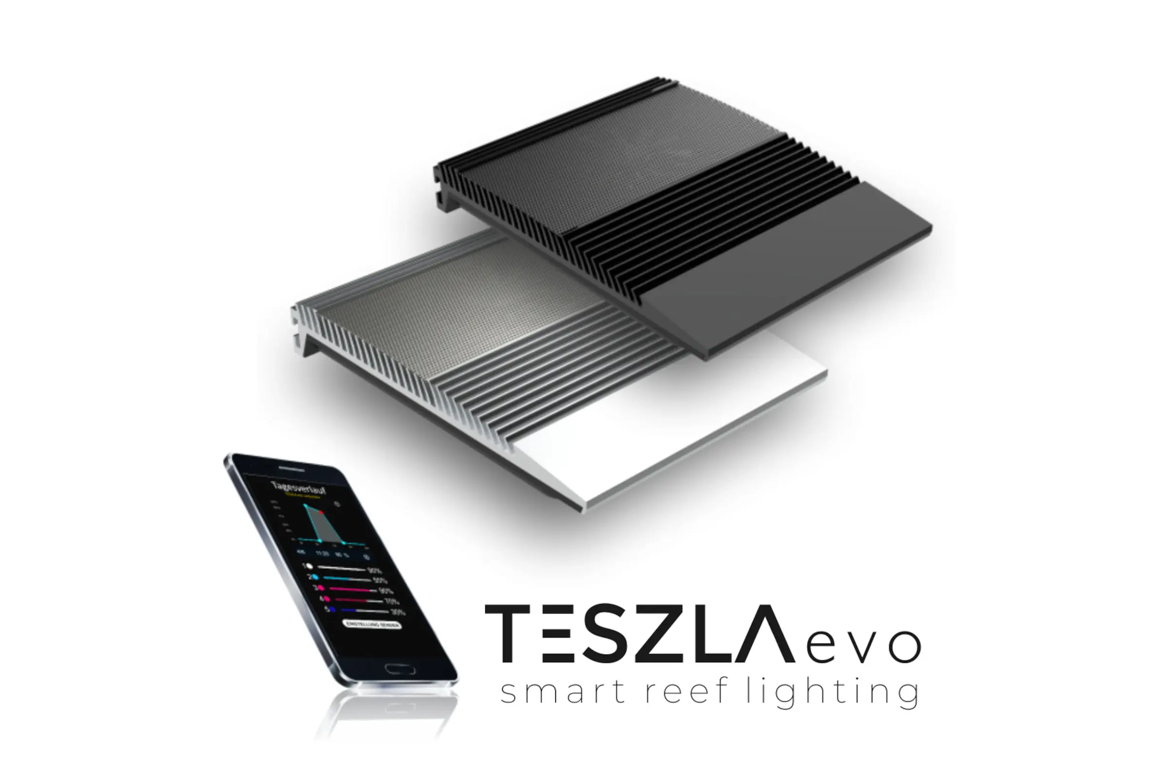 Giesemann TESZLA evo tropic - 90 Watt, in schwarz