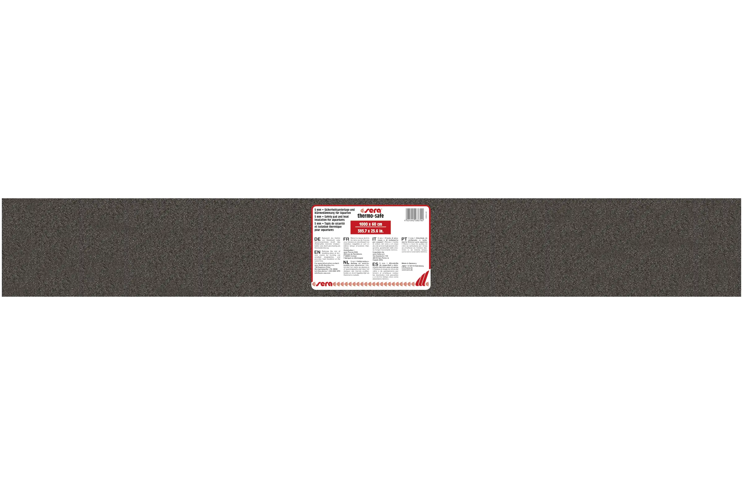 Sera thermo-safe, 1000 x 60 cm, Isoliermatte