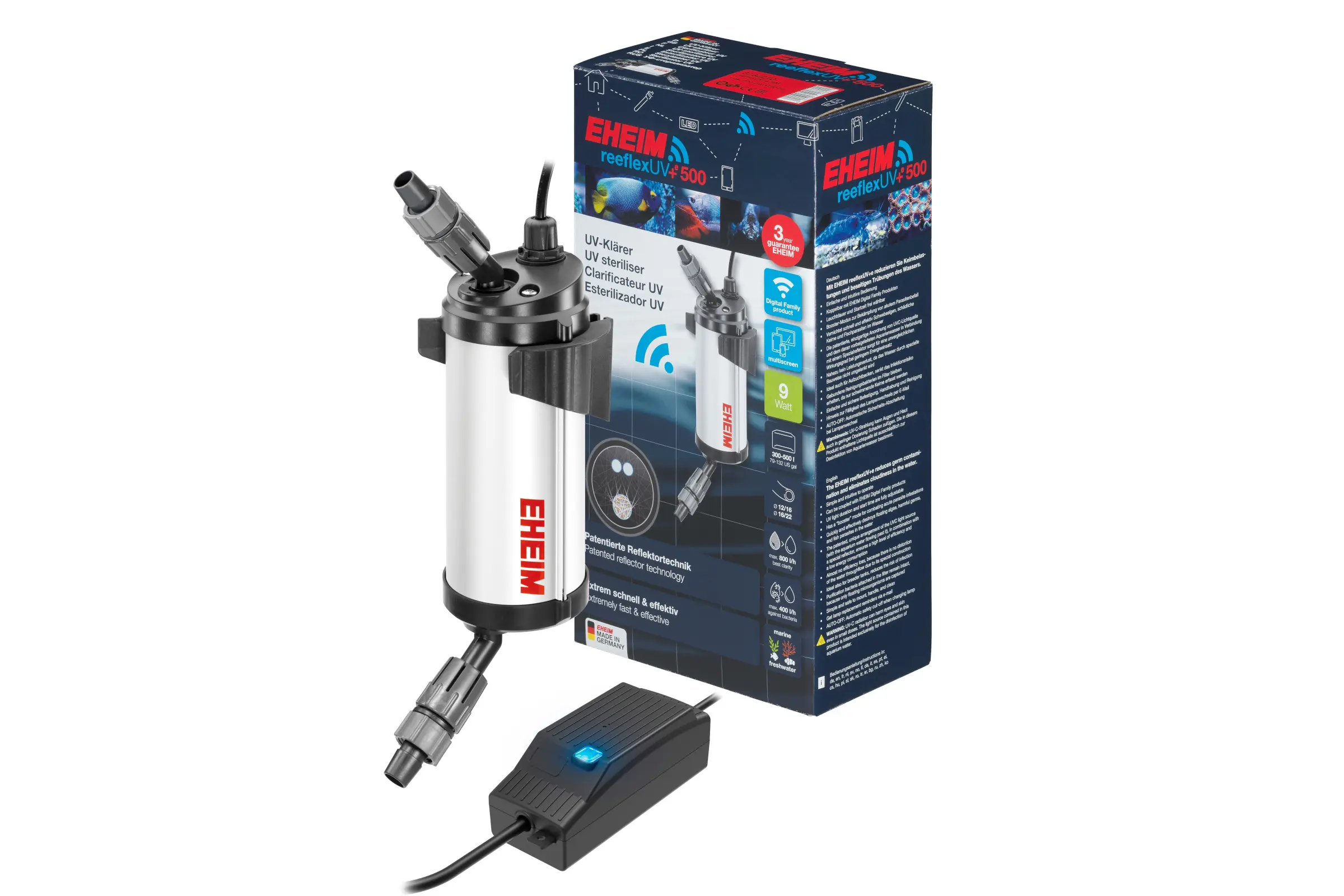 Eheim reeflexUV+e 500, smarter UV-Klärer, 11 W