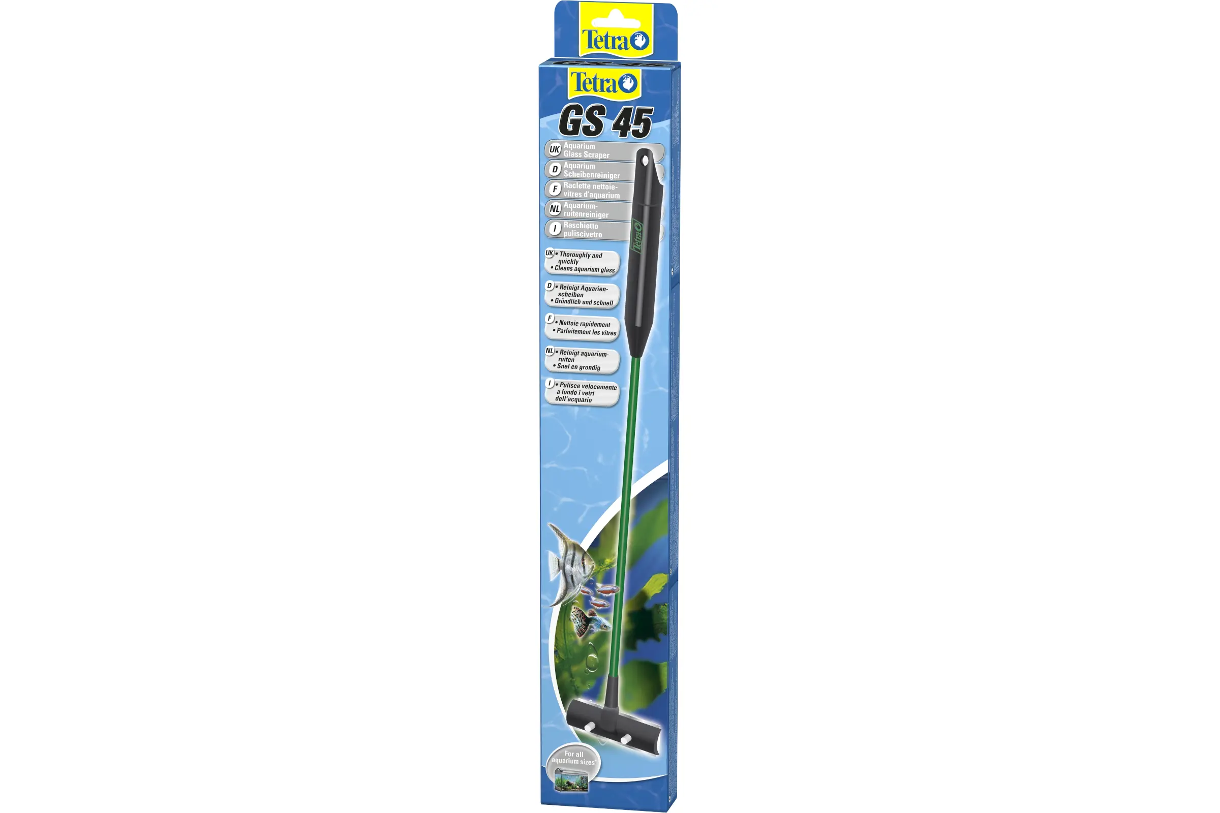 Tetra GS 45, Aquarien-Scheibenreiniger