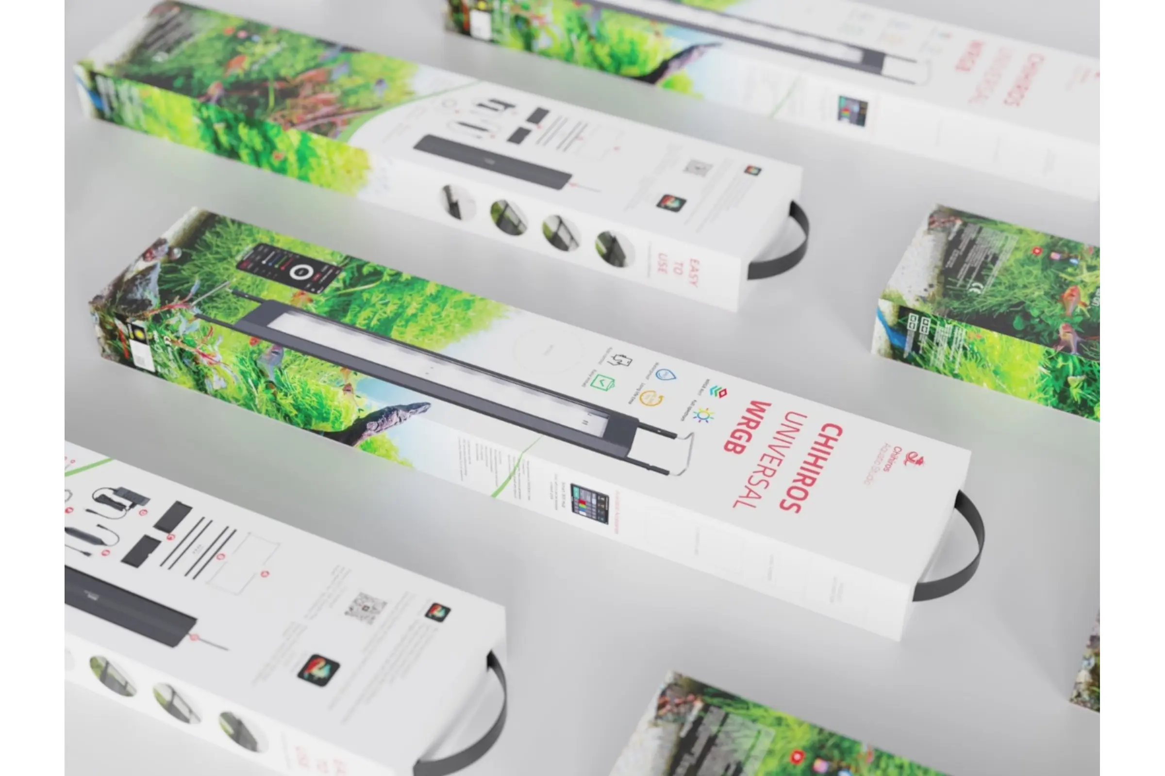 Chihiros Universal WRGB-Serie, smarte LED Beleuchtung in 8 Längen inkl. Bluetooth