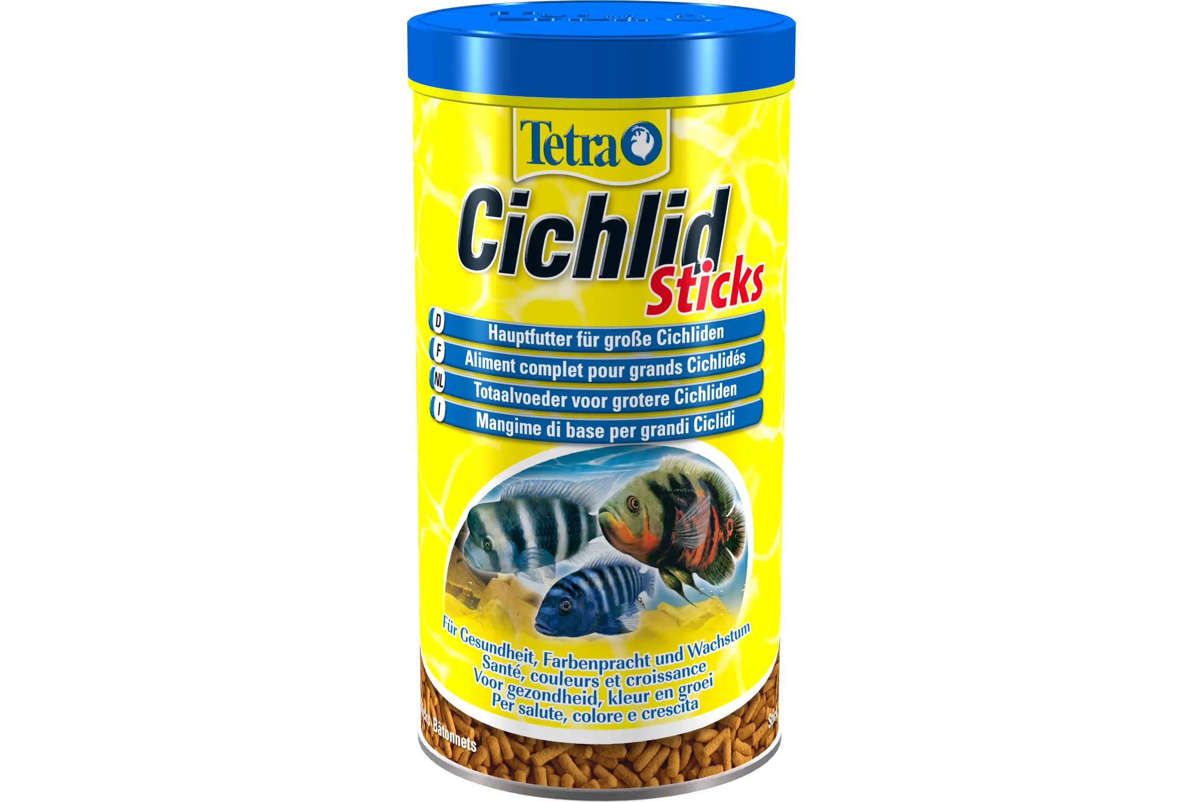 Tetra Cichlid Sticks, Hauptfutter-Sticks, 1 Liter