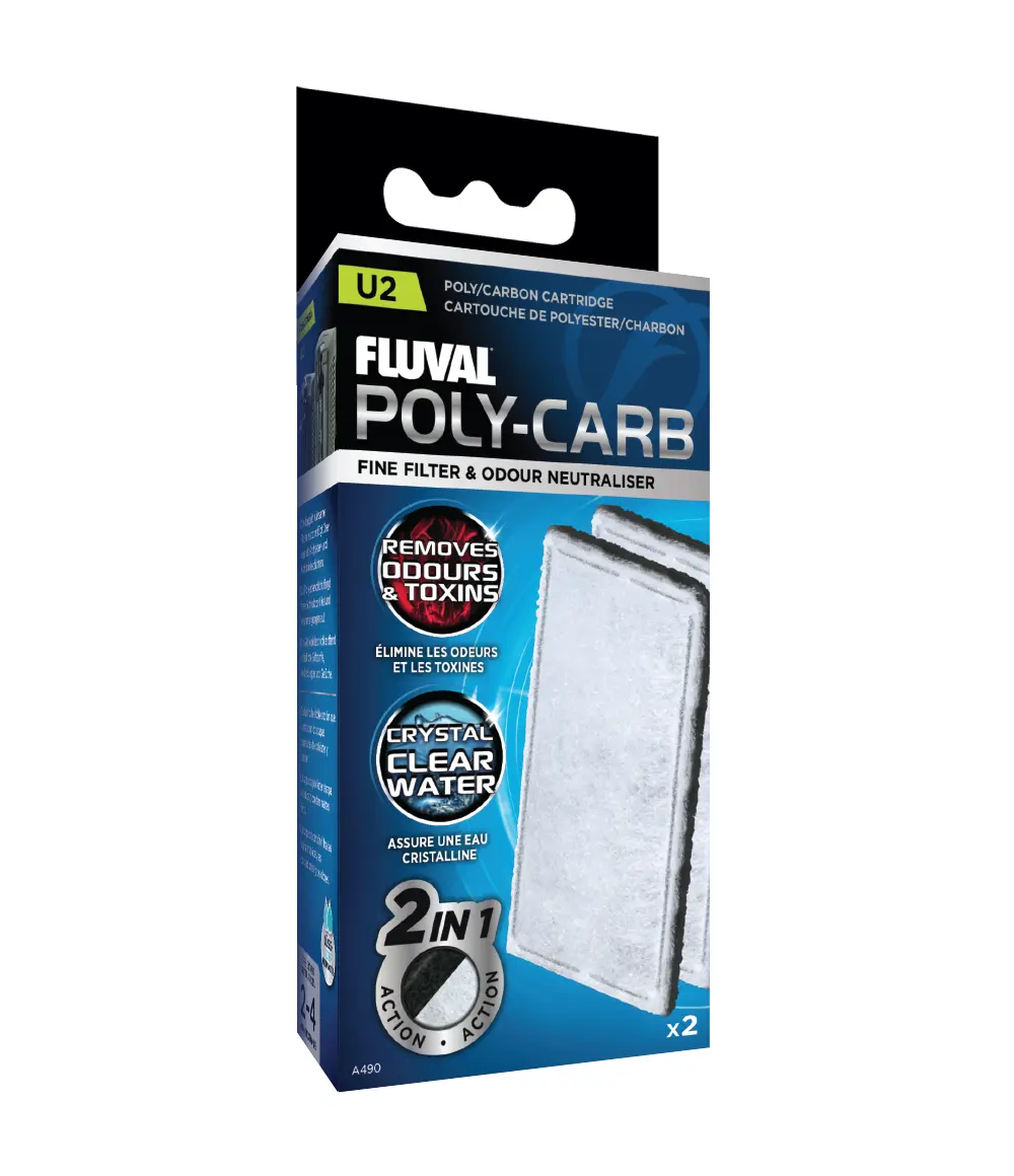Fluval U2 Poly-Aktivkohle Filtereinsatz