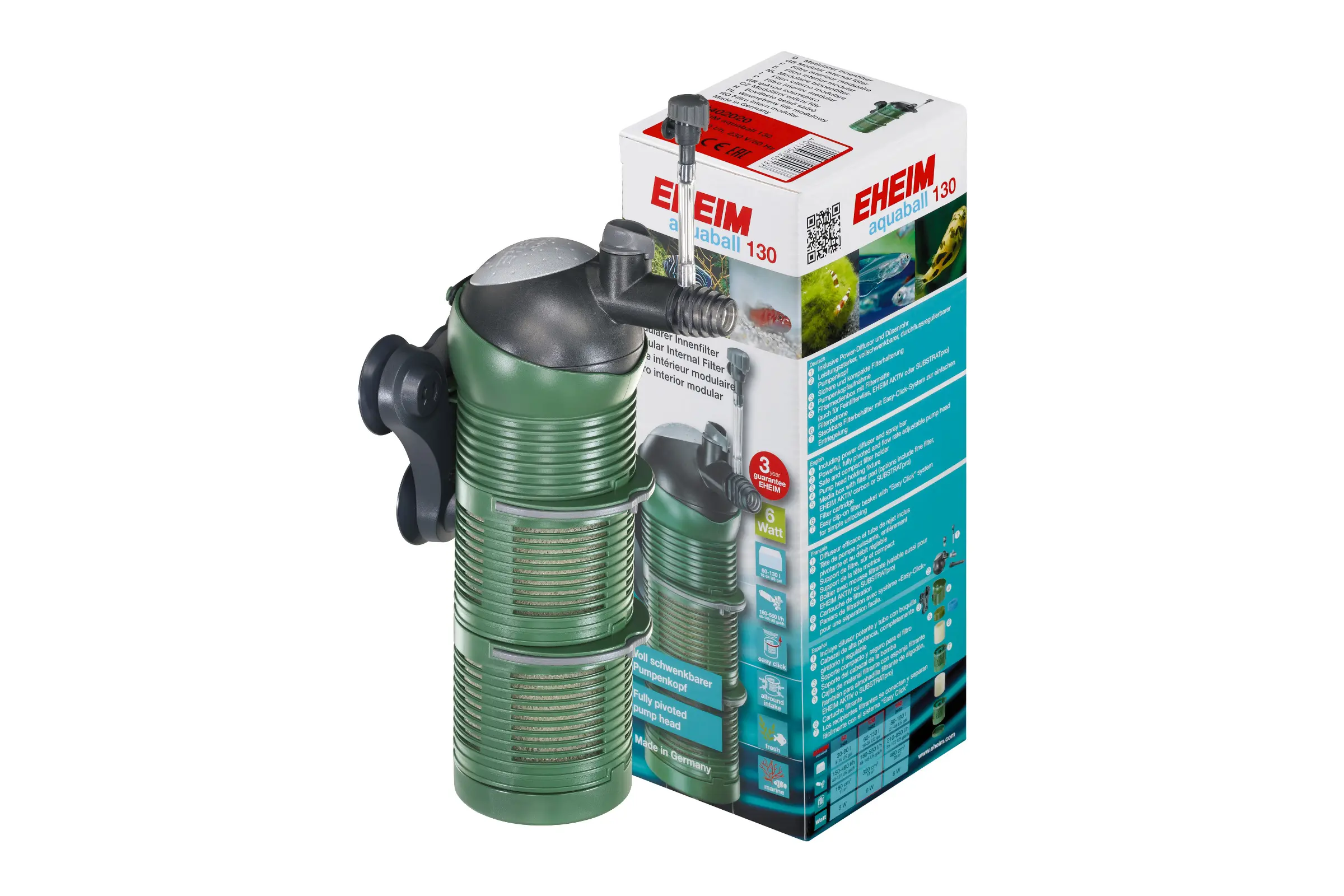 Eheim aquaball 130, Innenfilter