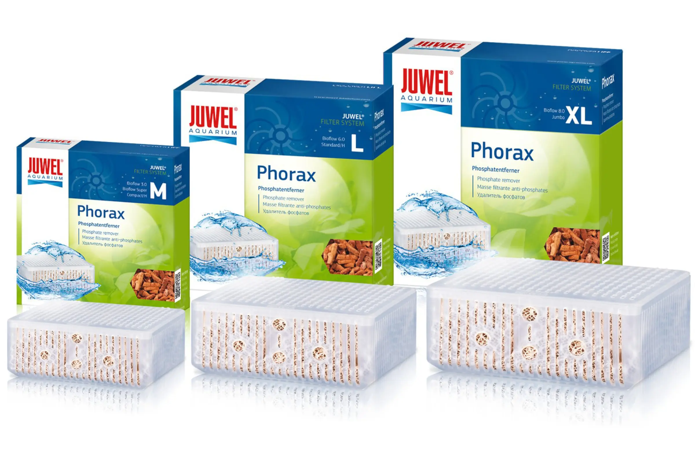 Juwel Phorax, Phosphatentferner, in 3 Größen