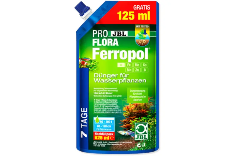 JBL ProFlora Ferropol Nachfüllpack, 625 ml (500 + 125 ml)