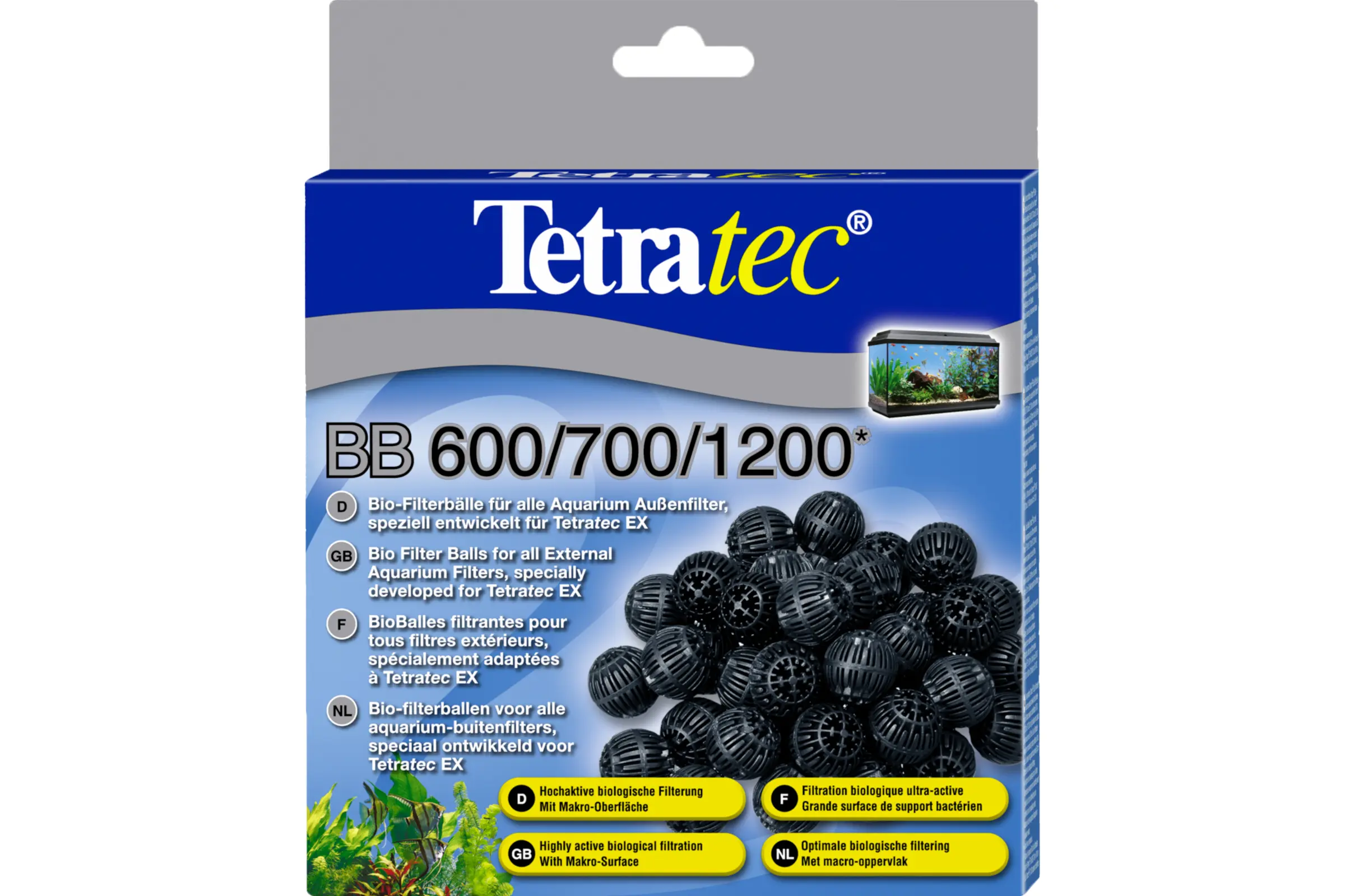 Tetratec BB BioBalls – Filterbälle für Außenfilter, 800 ml