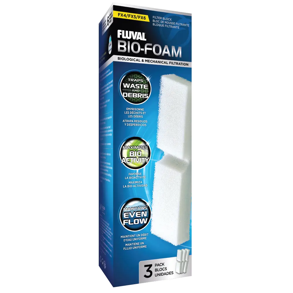 Fluval Schaumstoff.. 3er-Pack für Fluval FX4/5/6