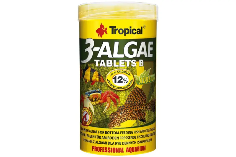 Tropical 3-Algae Tablets B, 250 ml