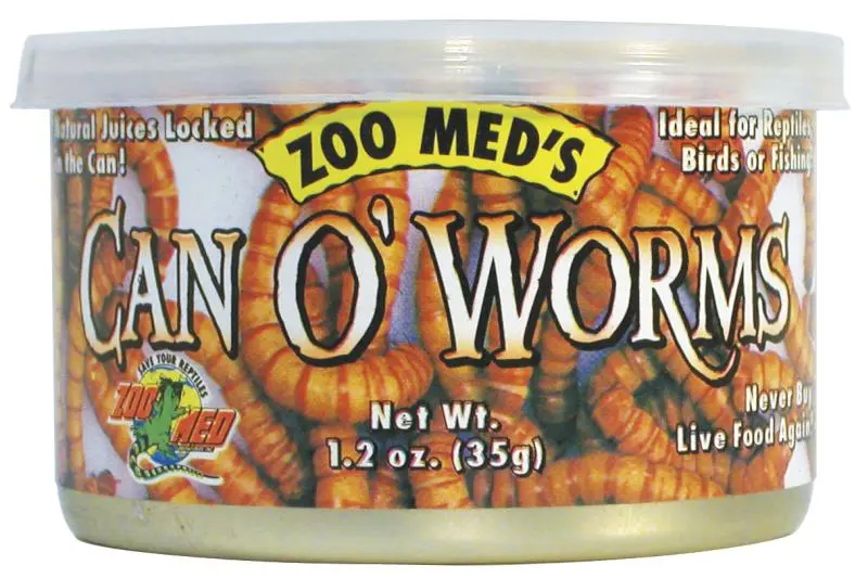 Zoomed Can O' Worms, Ergänzungsfutter-Mehlwürmer, 35 g