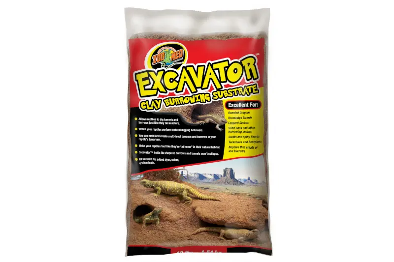 Zoomed Excavator Clay Burrowing Substrate, Lehmboden, 4,5 kg